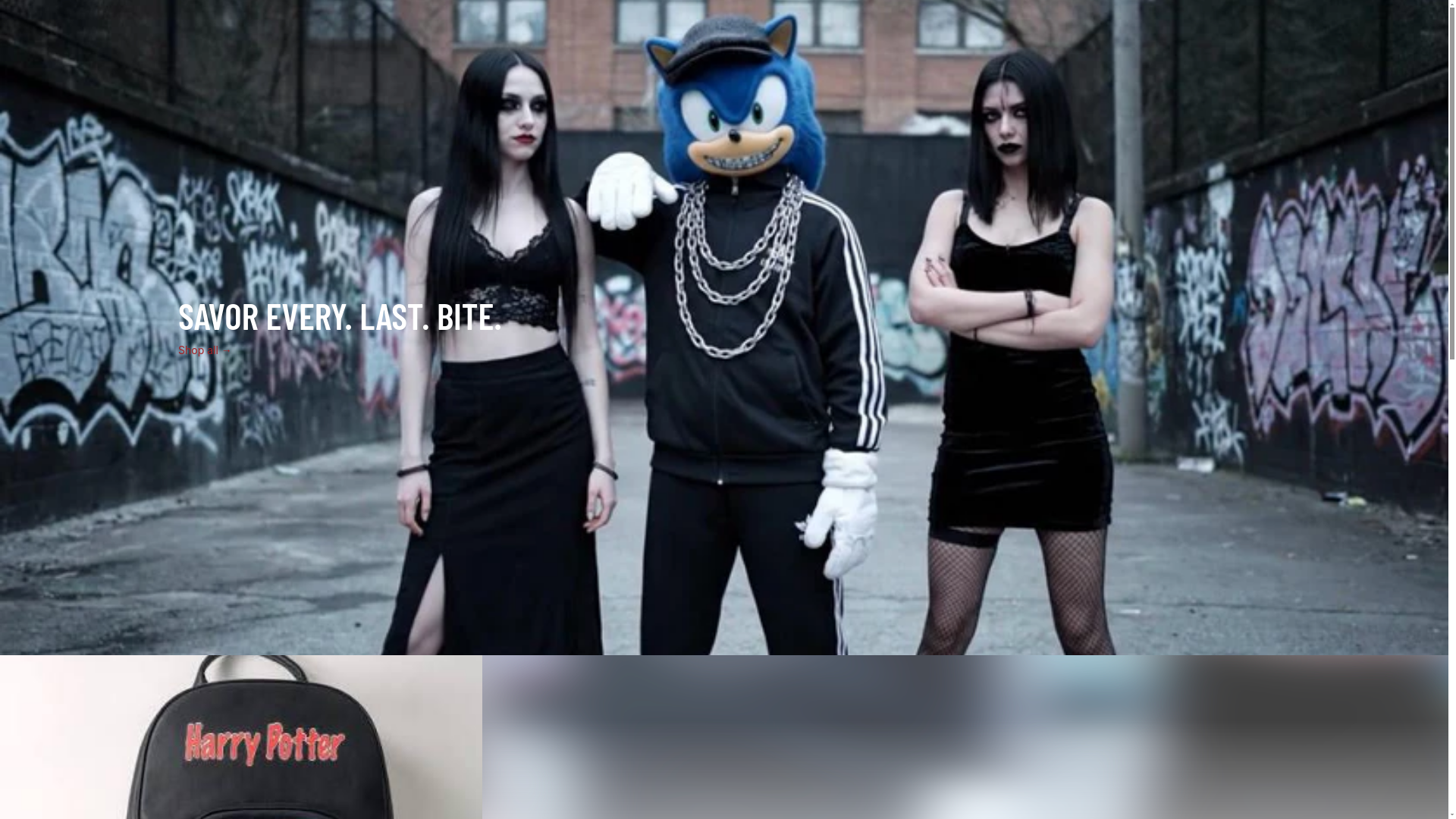 website screenshot of https://potterobama.shop/