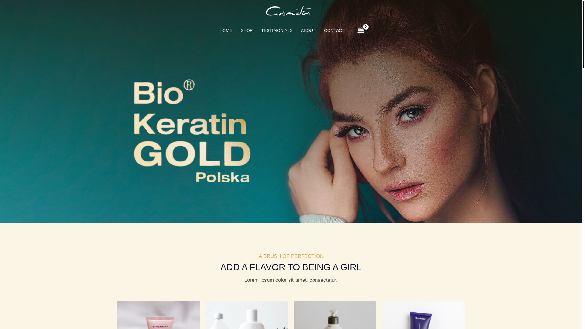 website screenshot of https://biokeratingoldpolska.pl/