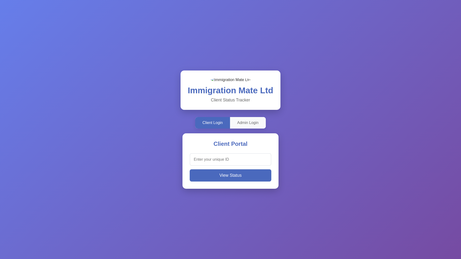 website screenshot of https://immigrationmateltd.info/