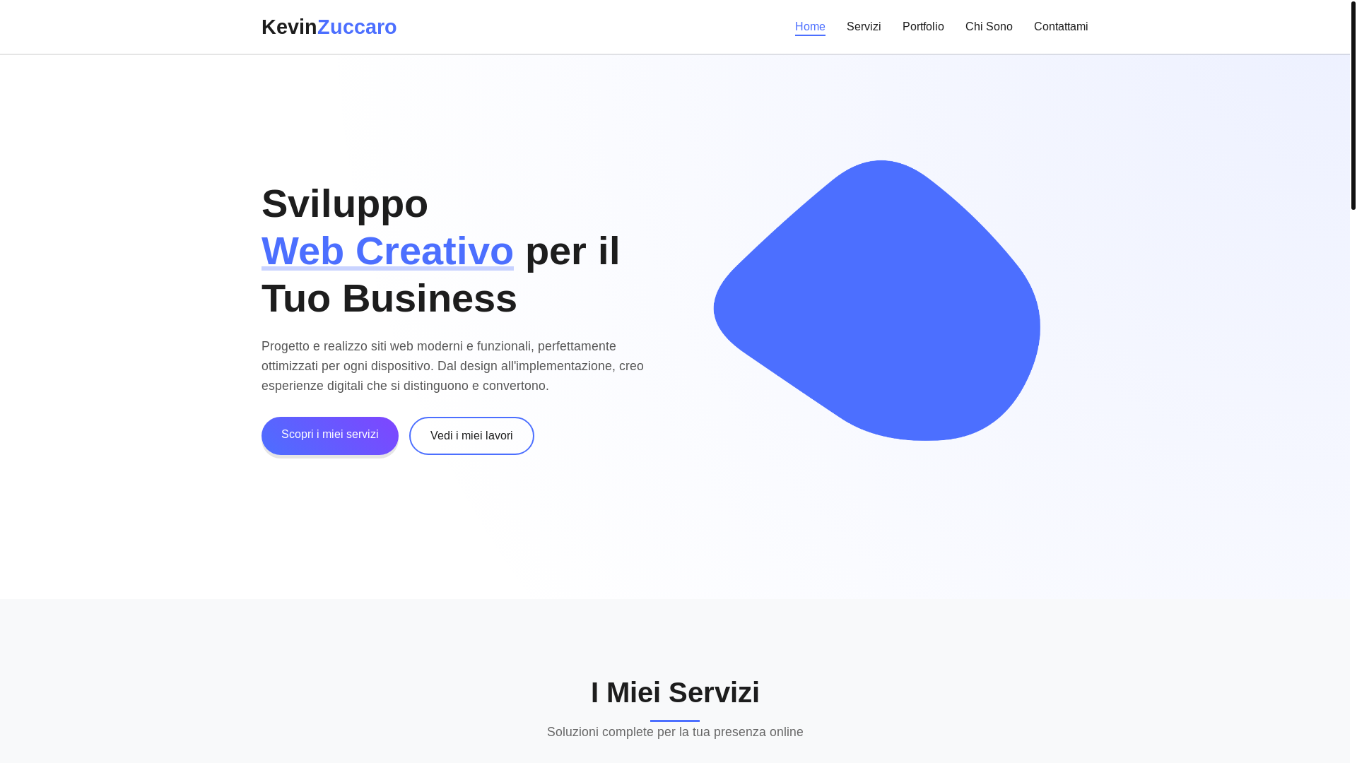 website screenshot of https://kevinzuccaro-it.pages.dev/