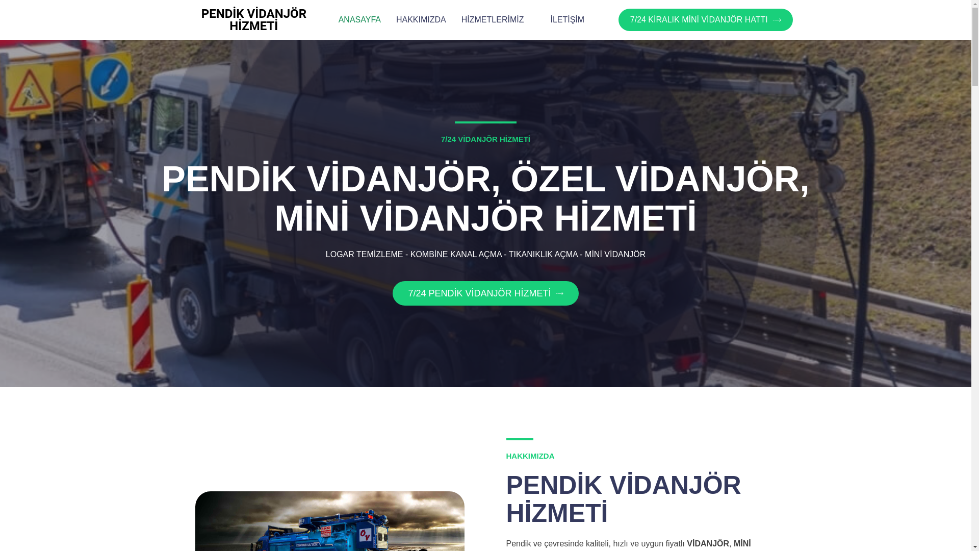 website screenshot of https://gebzevidanjorhizmeti.com.tr/