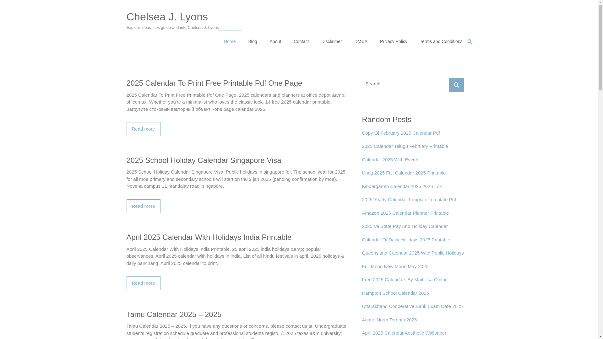 website screenshot of https://chelseajlyons.pages.dev/