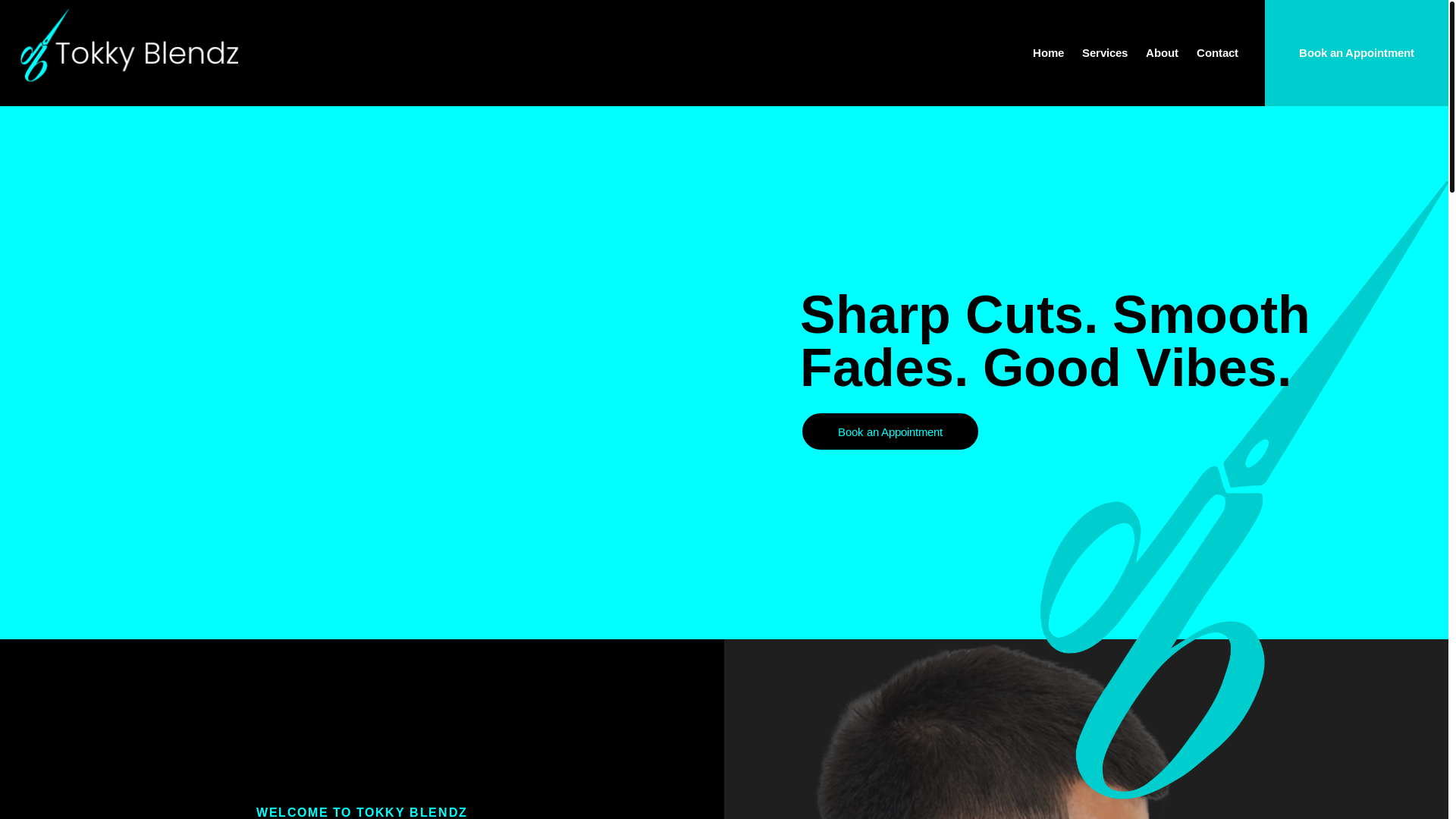 website screenshot of https://tokkyblendz.com.au/