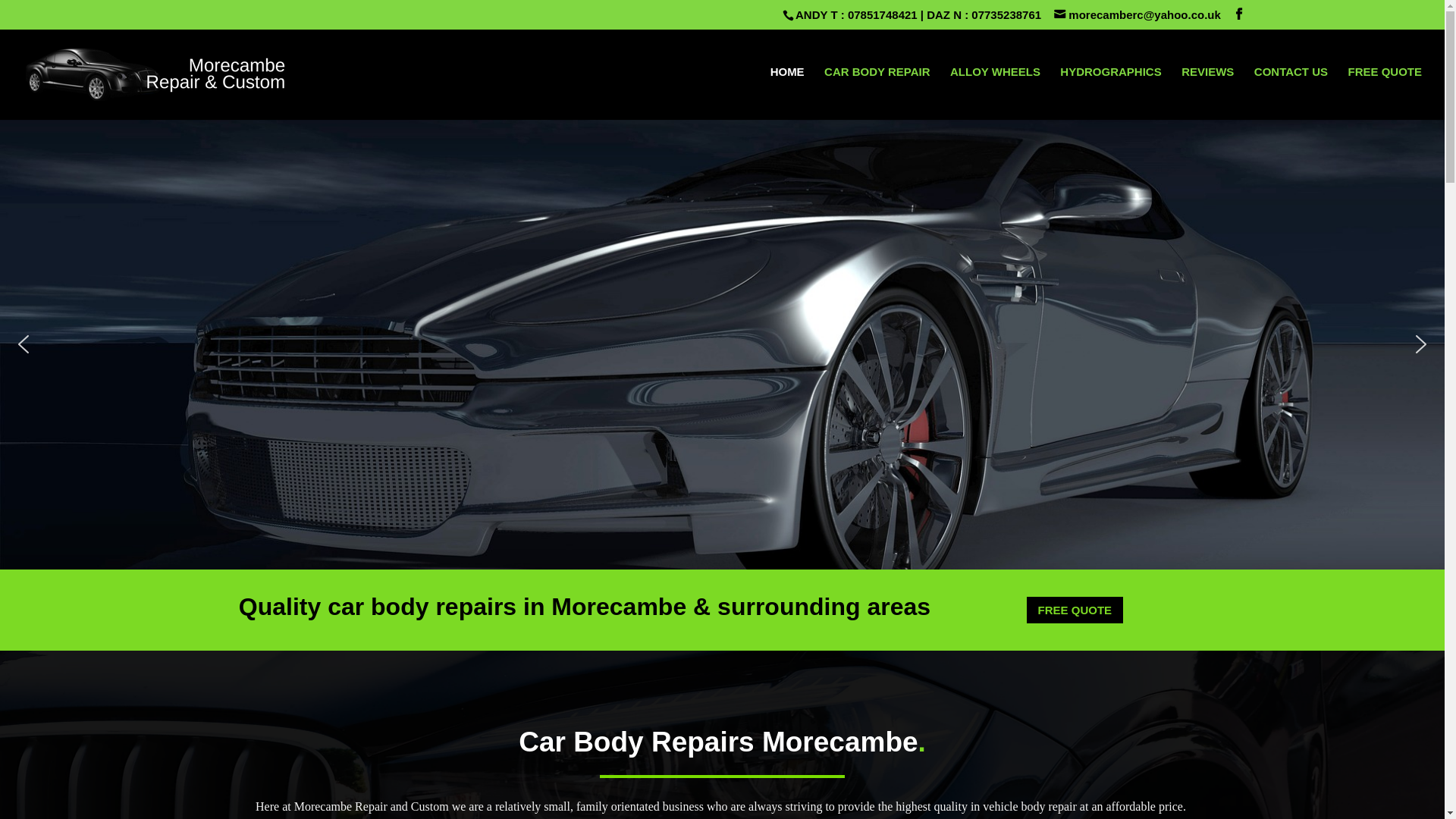 website screenshot of https://car-morecambe.com/