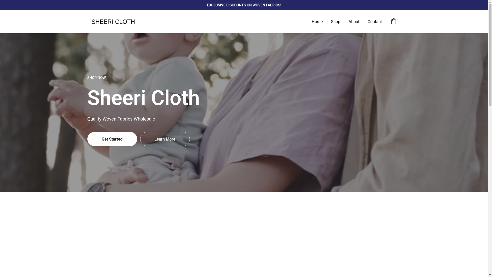website screenshot of https://sheericlth.shop/