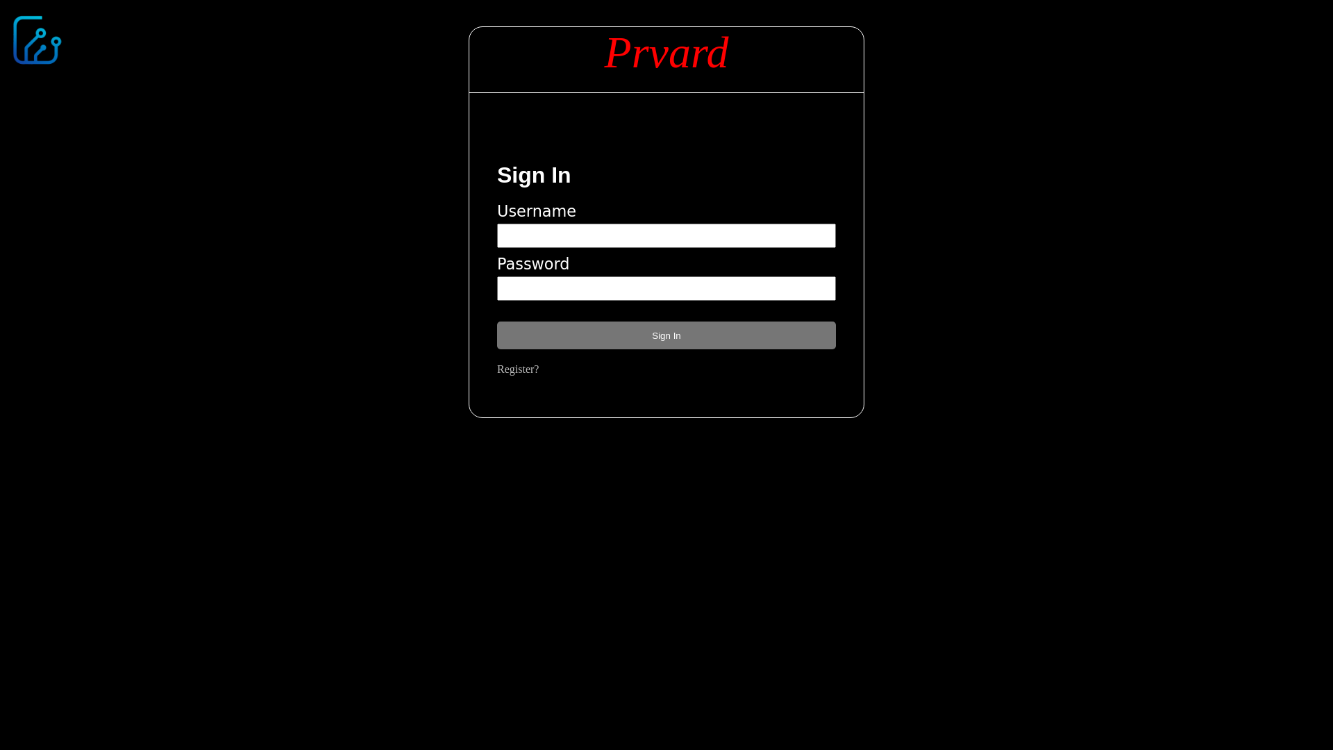 website screenshot of https://harvard.ddns.net/