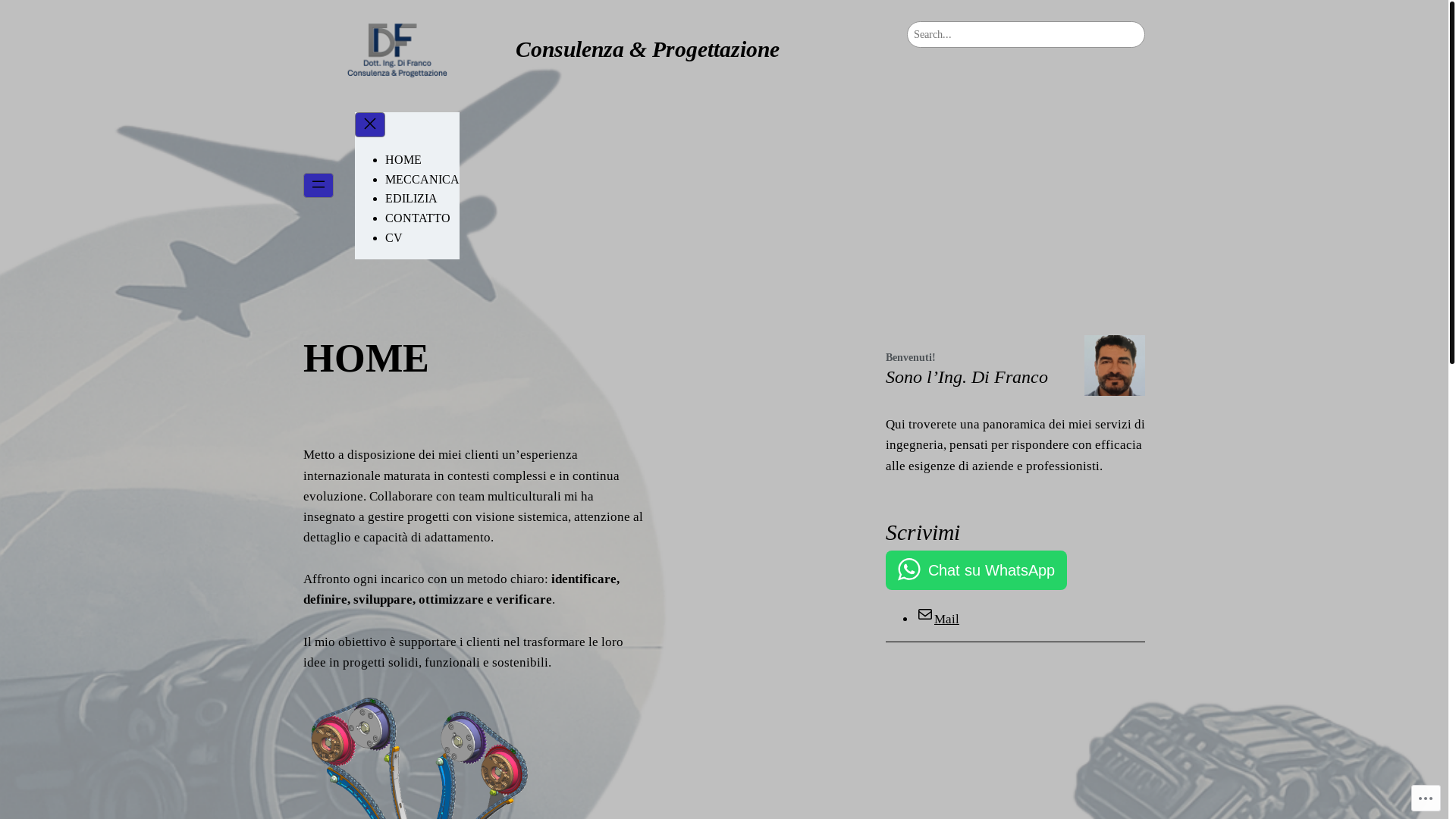 website screenshot of https://ingstudiodifranco.com/