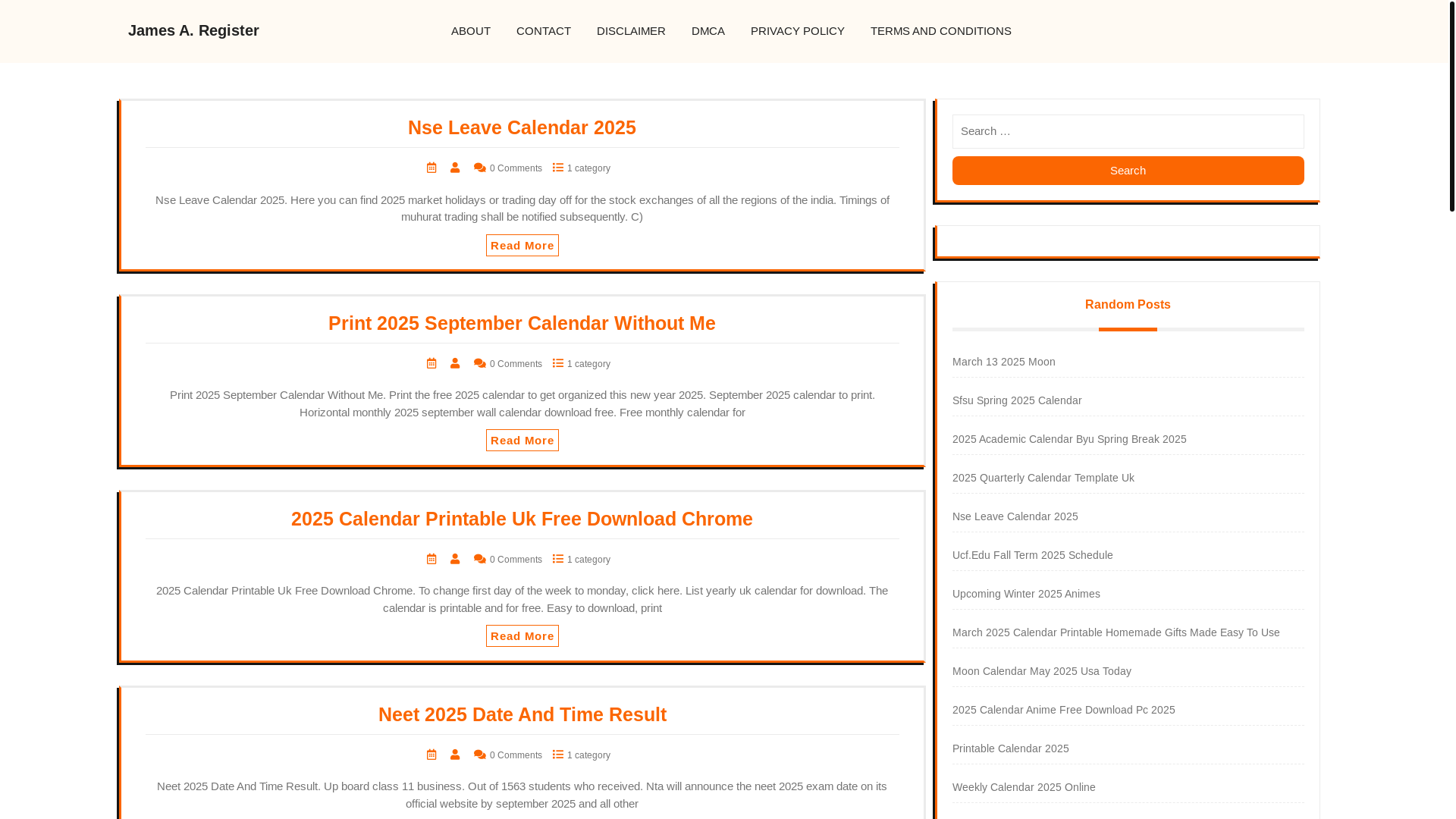 website screenshot of https://jamesaregistera.pages.dev/