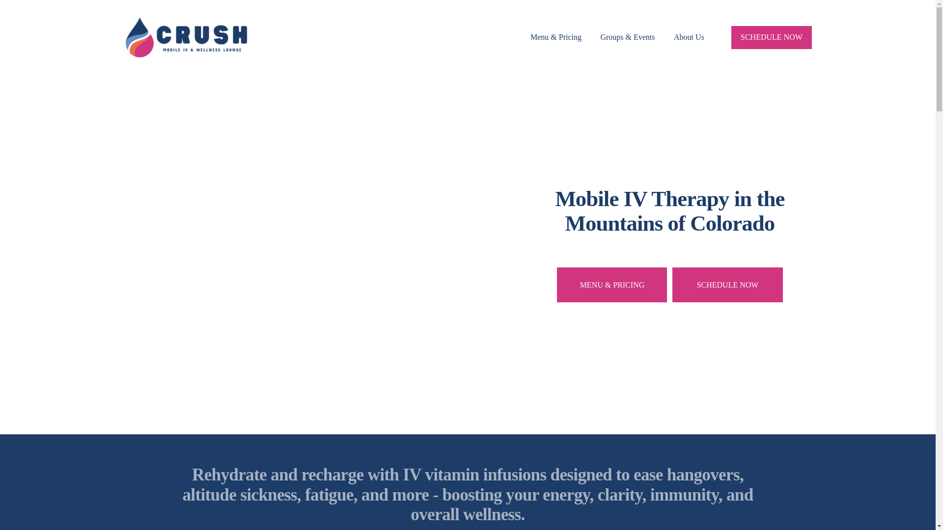 website screenshot of https://crushmobileiv.com/