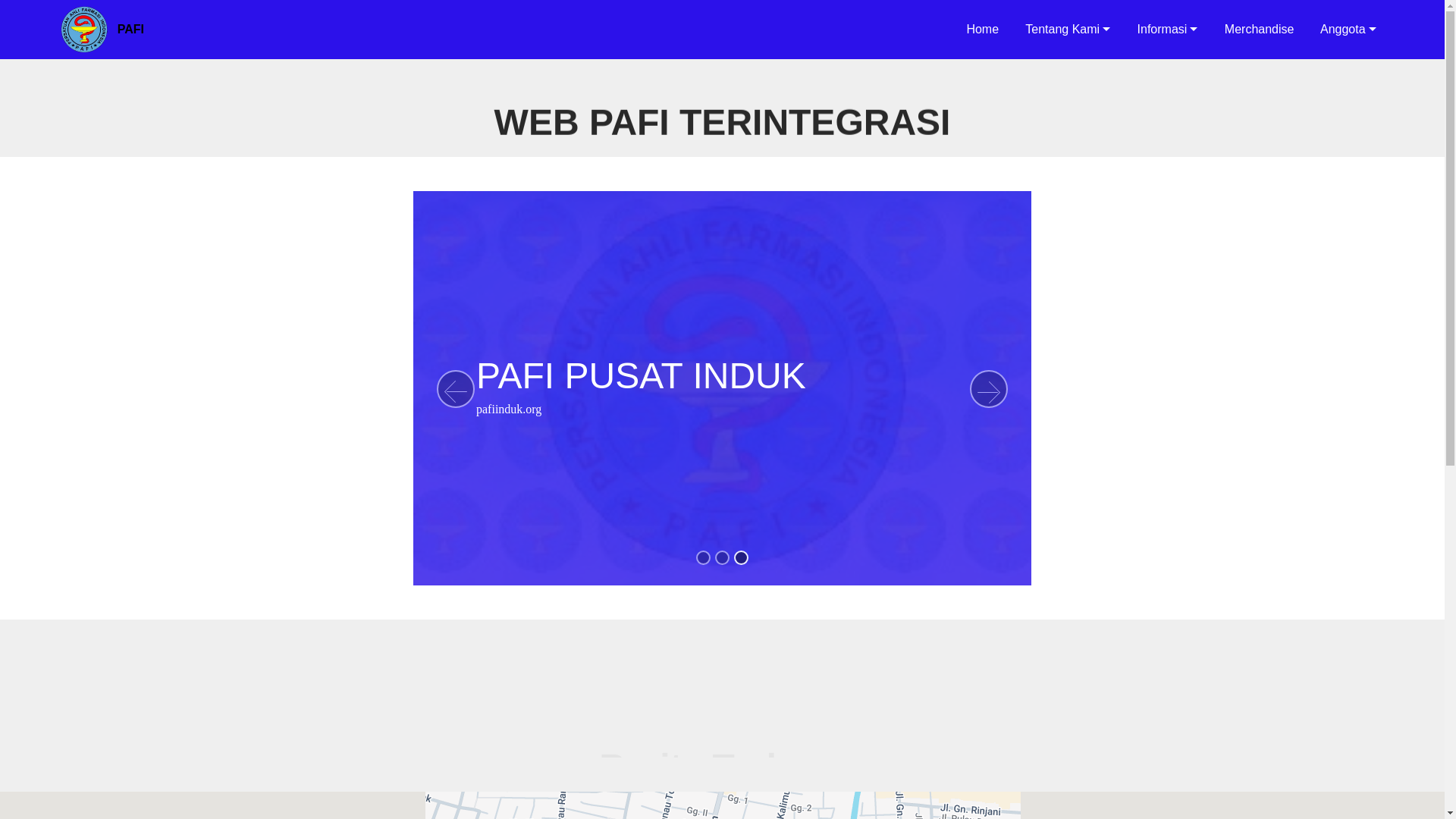 website screenshot of https://pafi-jembrana-org.pages.dev/