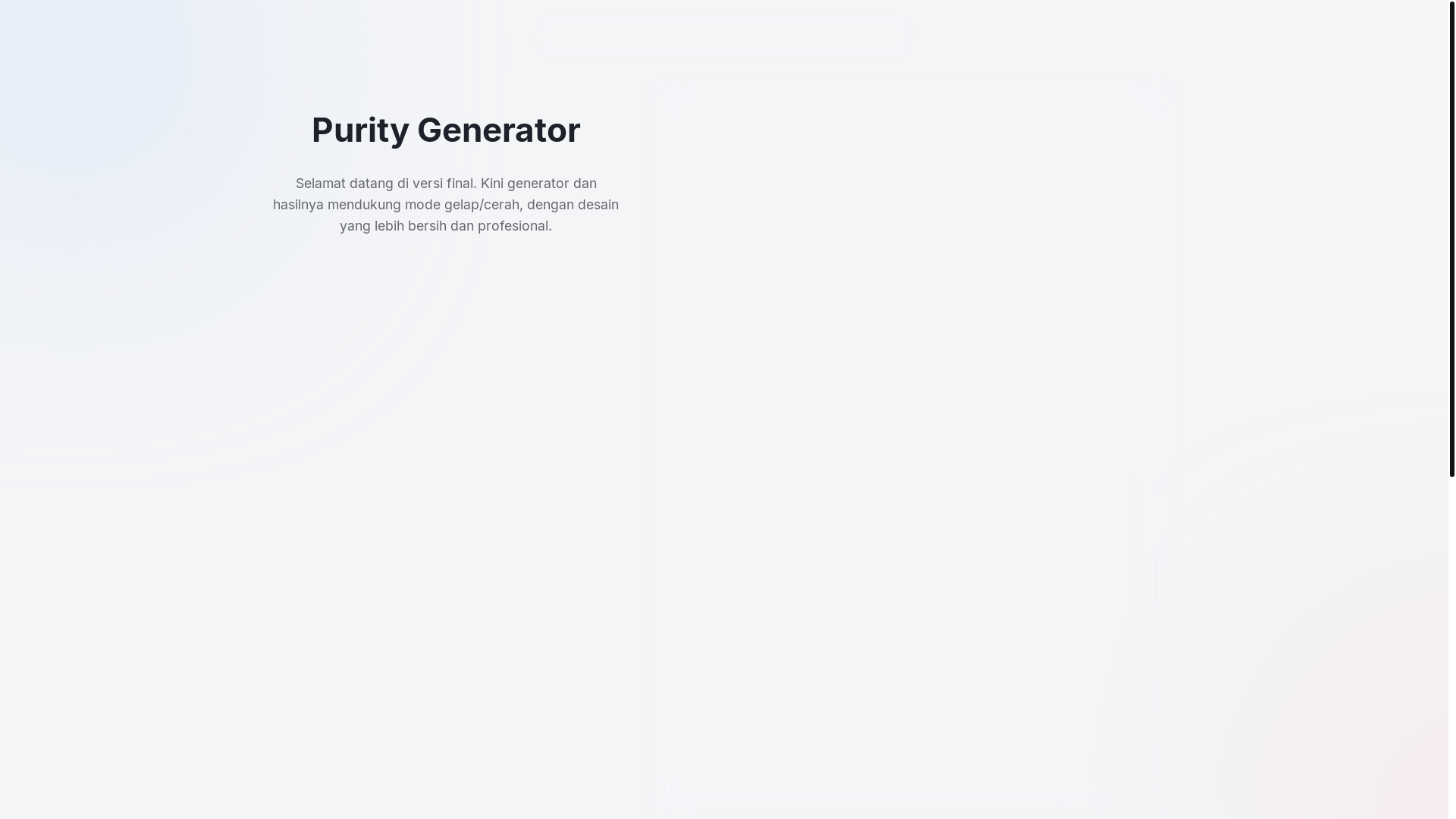 website screenshot of https://generate-pages.pages.dev/