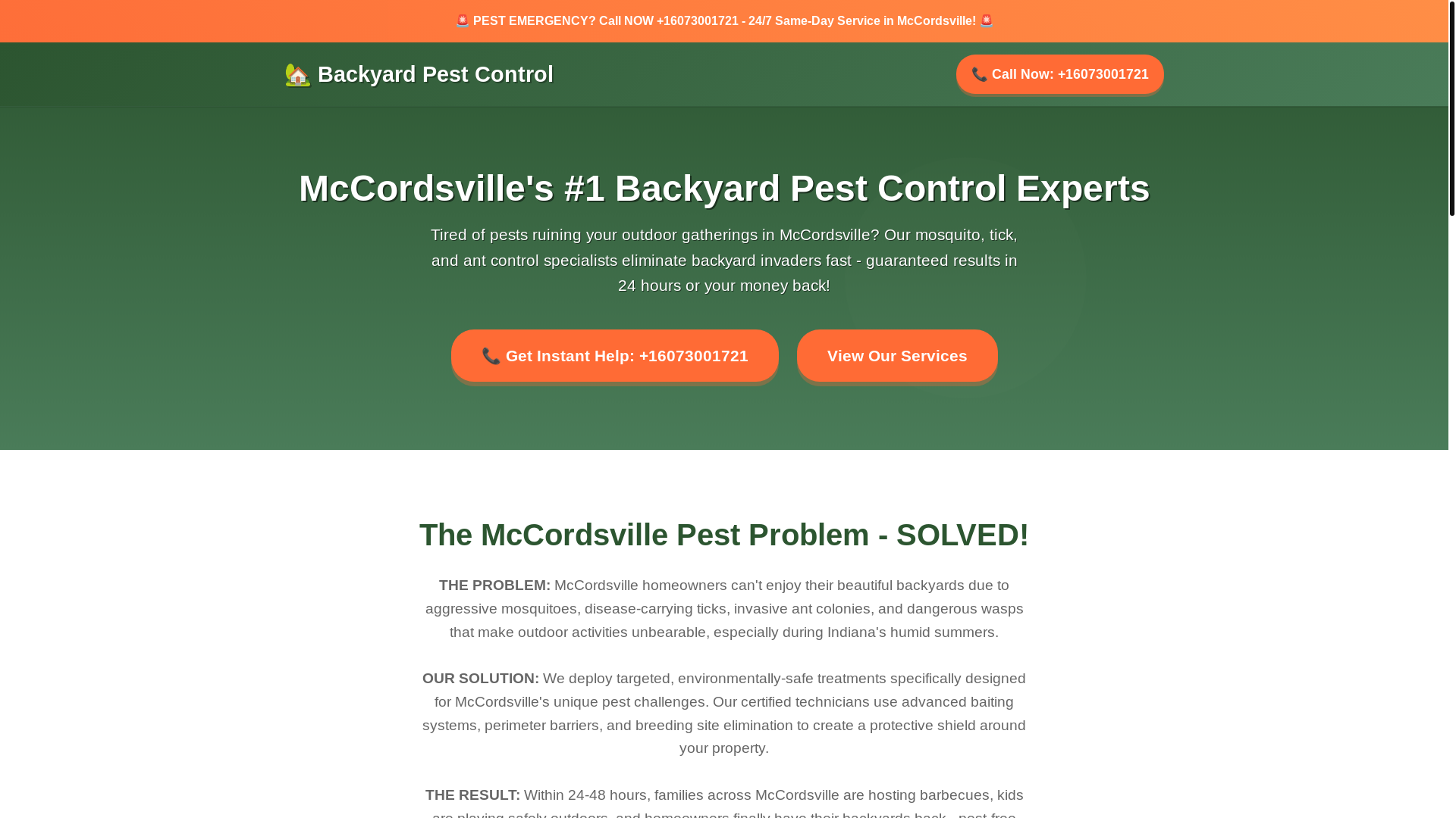 website screenshot of https://spider-mite-control-mccordsville-in.pages.dev/