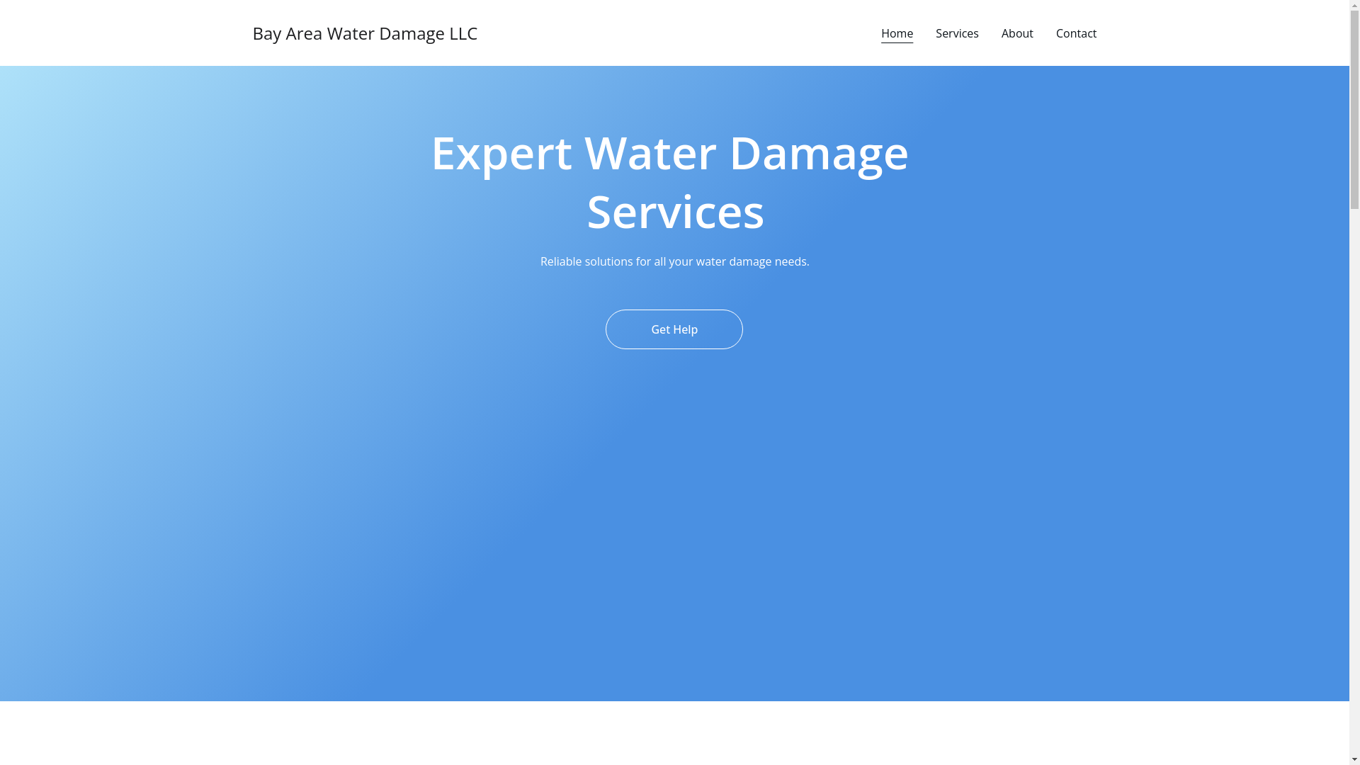 website screenshot of https://bayareawaterdamage.site/