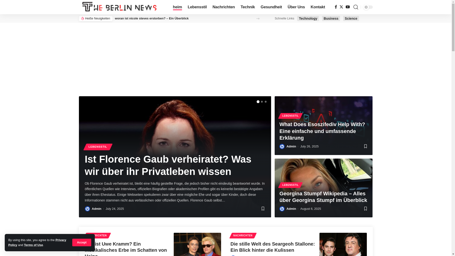 website screenshot of http://theberlinnews.de/