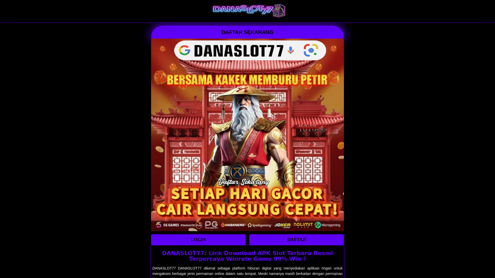 website screenshot of https://amp-dana-slot-77.pages.dev/