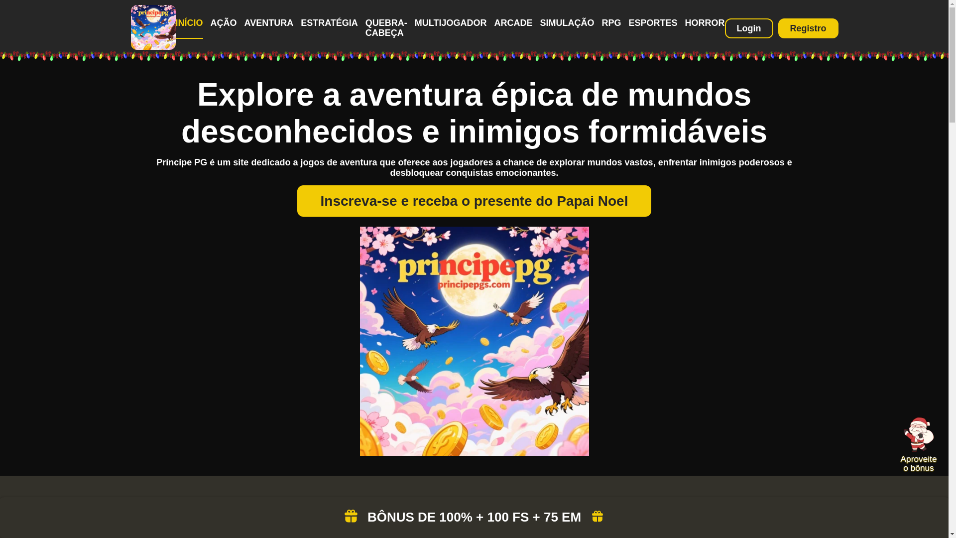 website screenshot of https://principepgs.com/