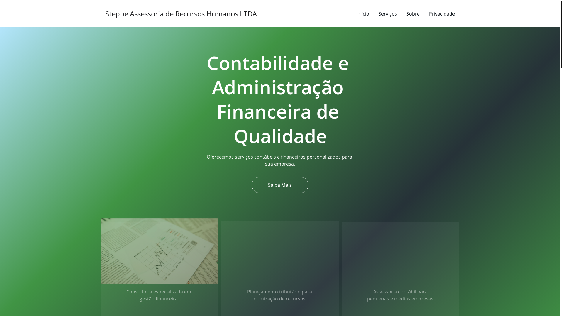 website screenshot of https://steppeassessoriaderecursoshumanosltda.shop/