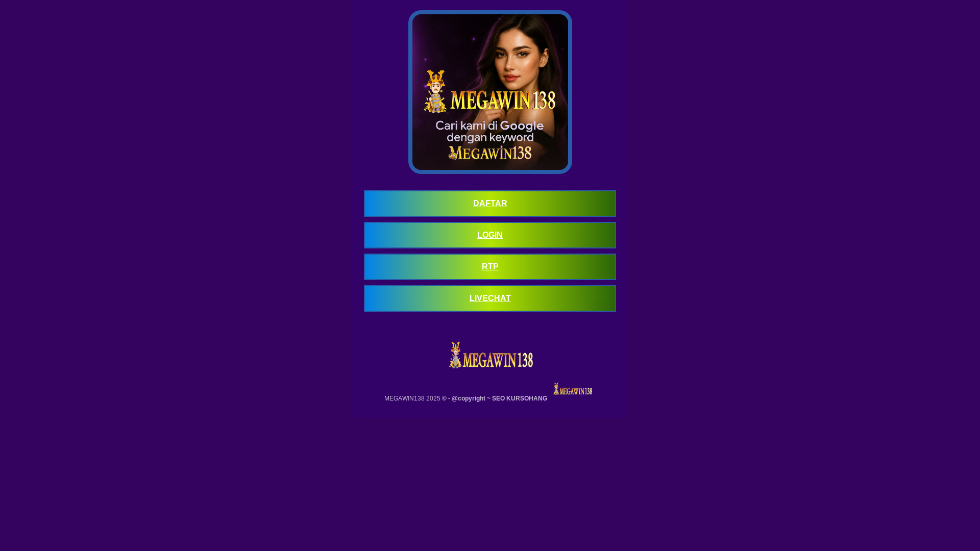 website screenshot of https://kursmegawin138.pages.dev/