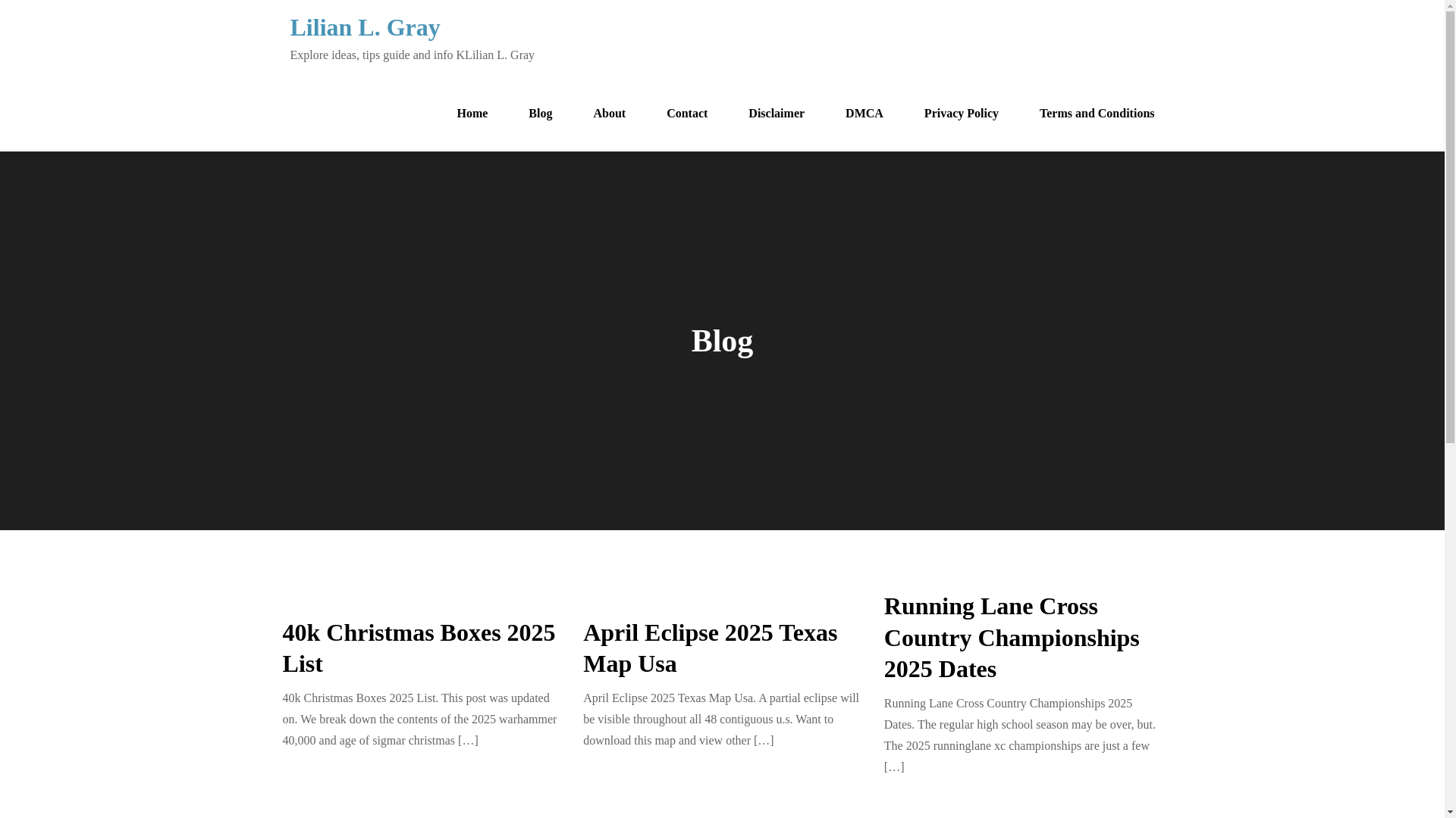website screenshot of https://lilianlgray.pages.dev/