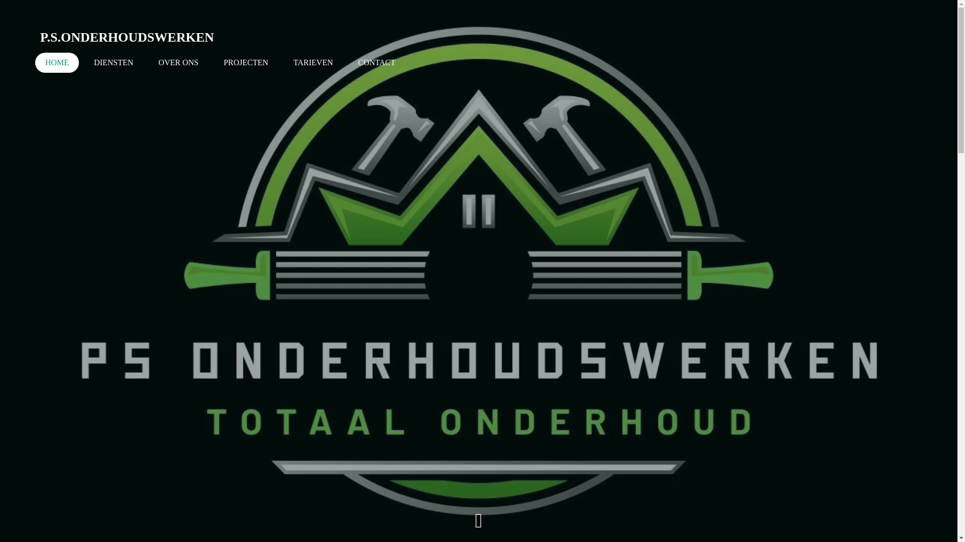 website screenshot of https://onderhoudswerkenps.nl/