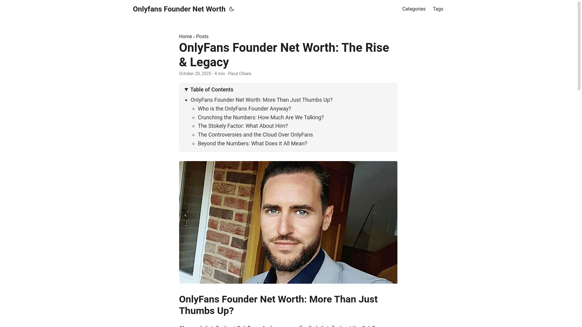 website screenshot of https://onlyfans-founder-net-worth.pages.dev/