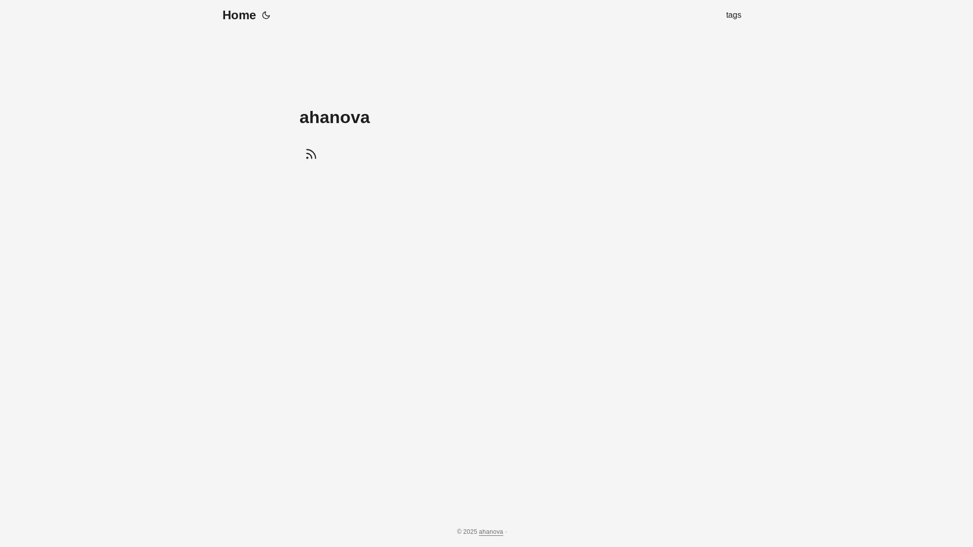 website screenshot of https://ahanova.pages.dev/