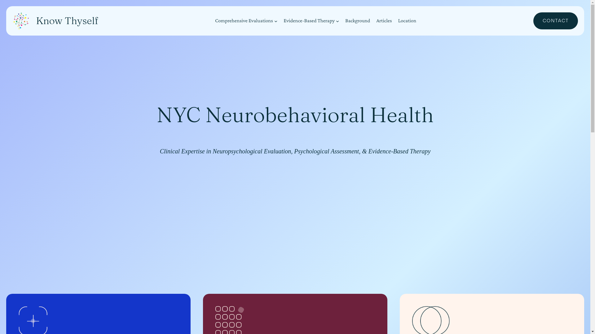 website screenshot of https://nycneurohealth.com/