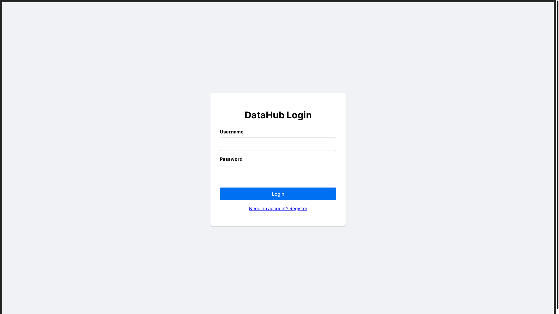 website screenshot of https://datahub-workspace.pages.dev/