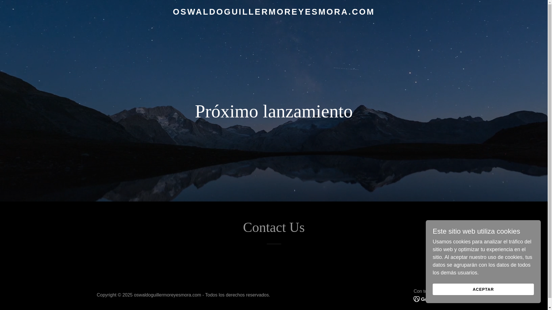 website screenshot of https://oswaldoguillermoreyesmora.com/