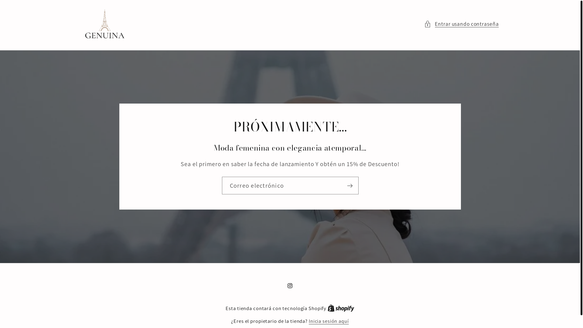 website screenshot of https://genuinauy.com/