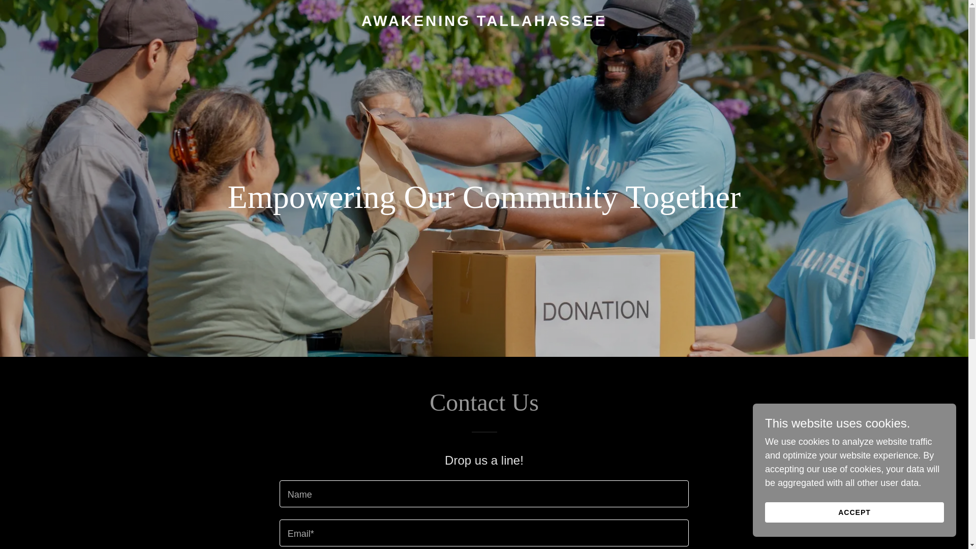 website screenshot of https://awakeningtallahassee.com/