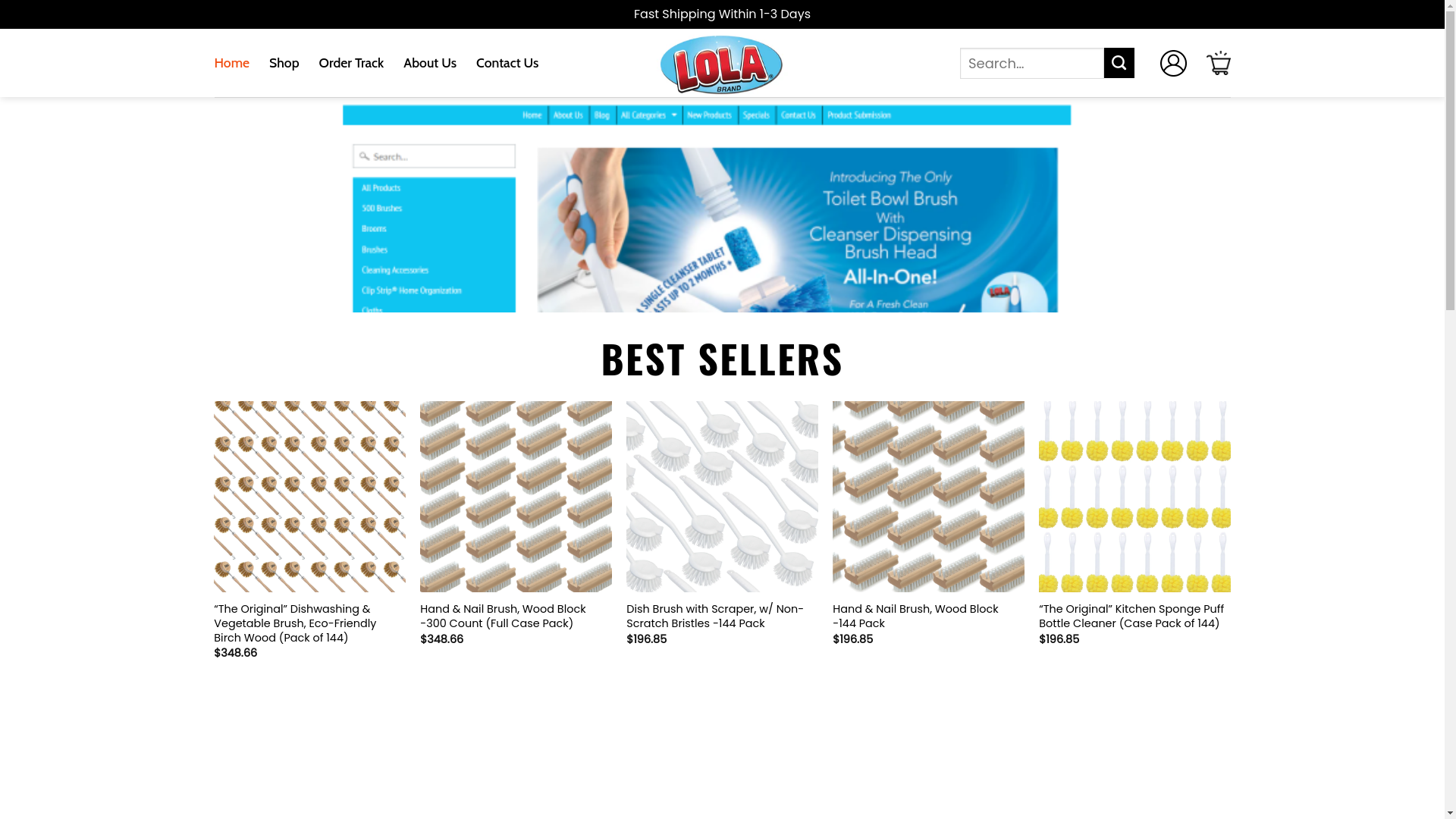 website screenshot of https://elitelolaproducts.shop/