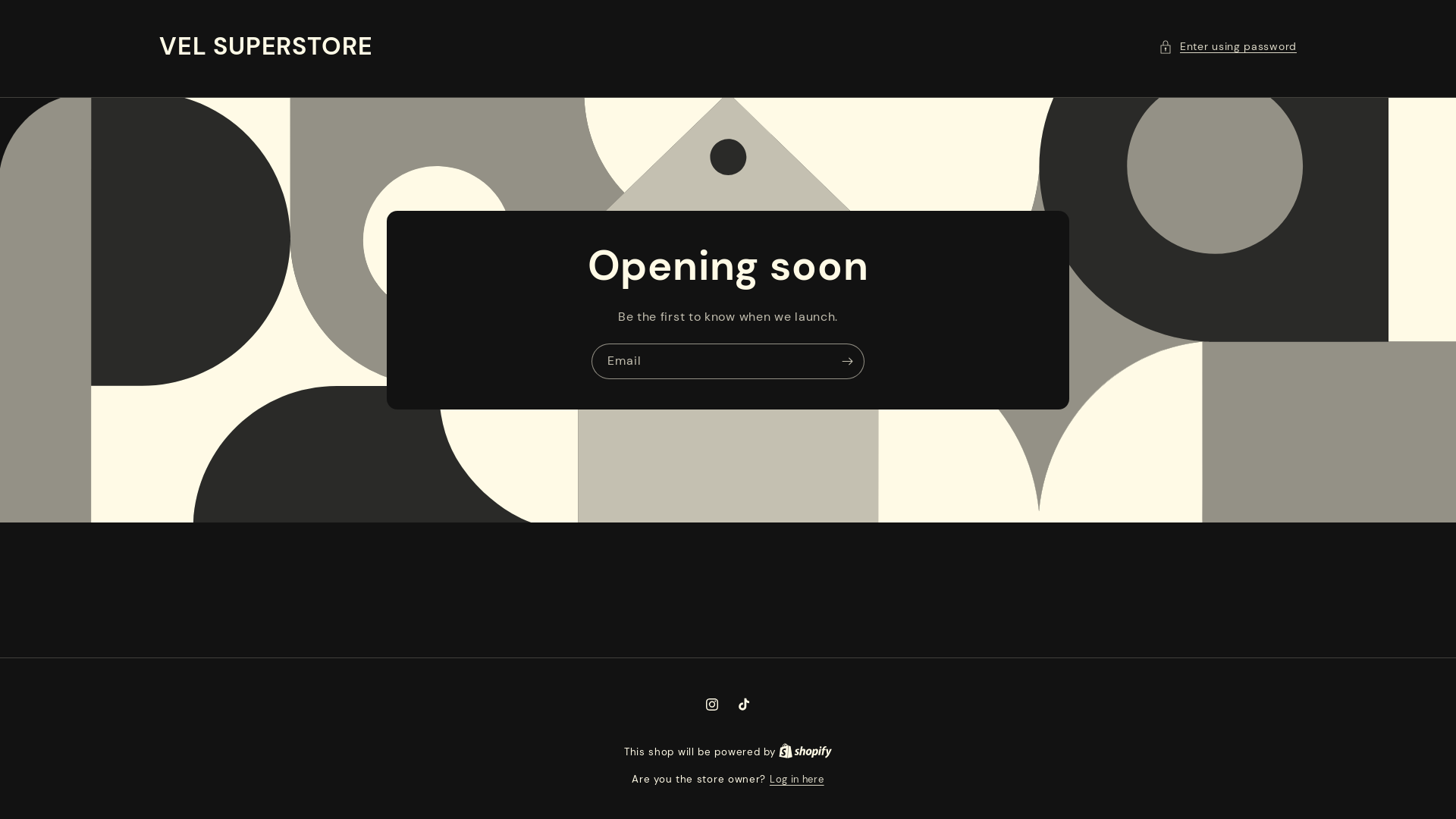 website screenshot of https://velsuperstore.com/
