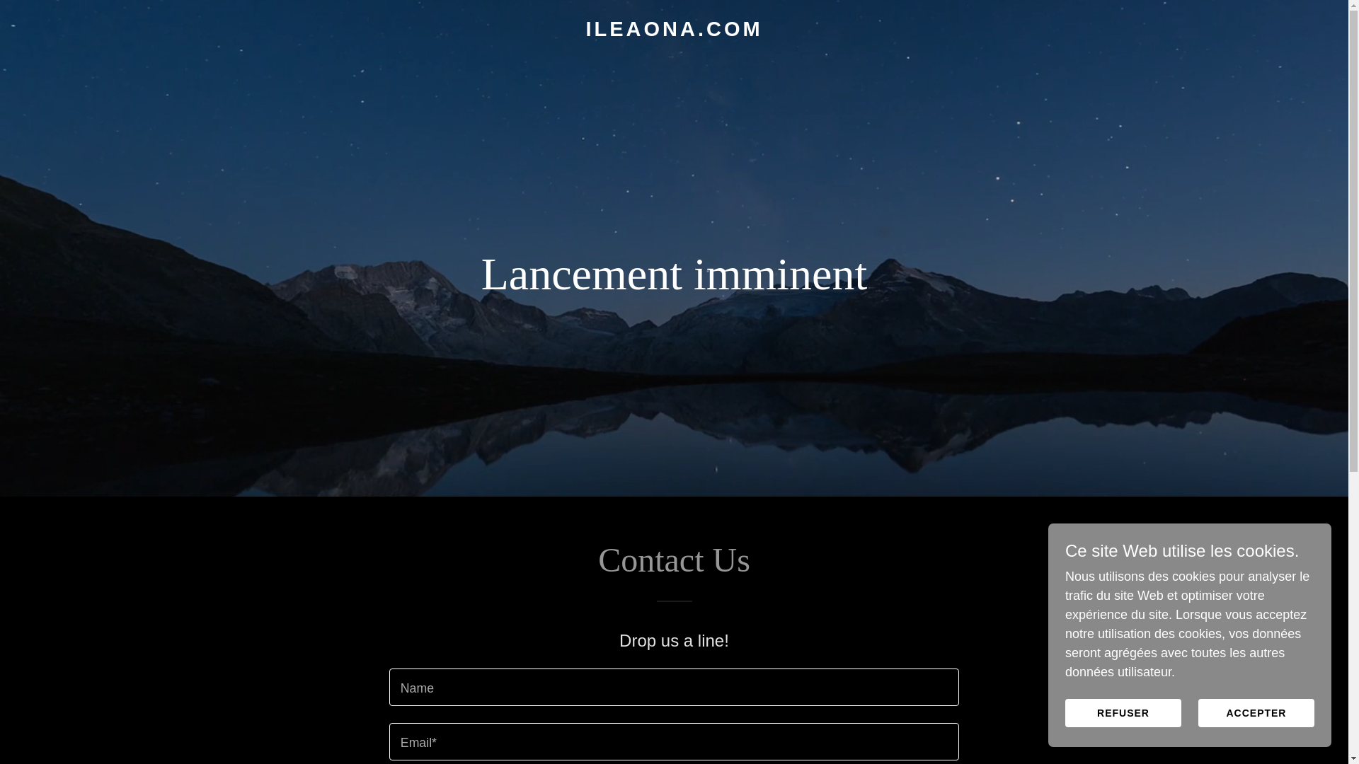 website screenshot of https://ileaona.com/