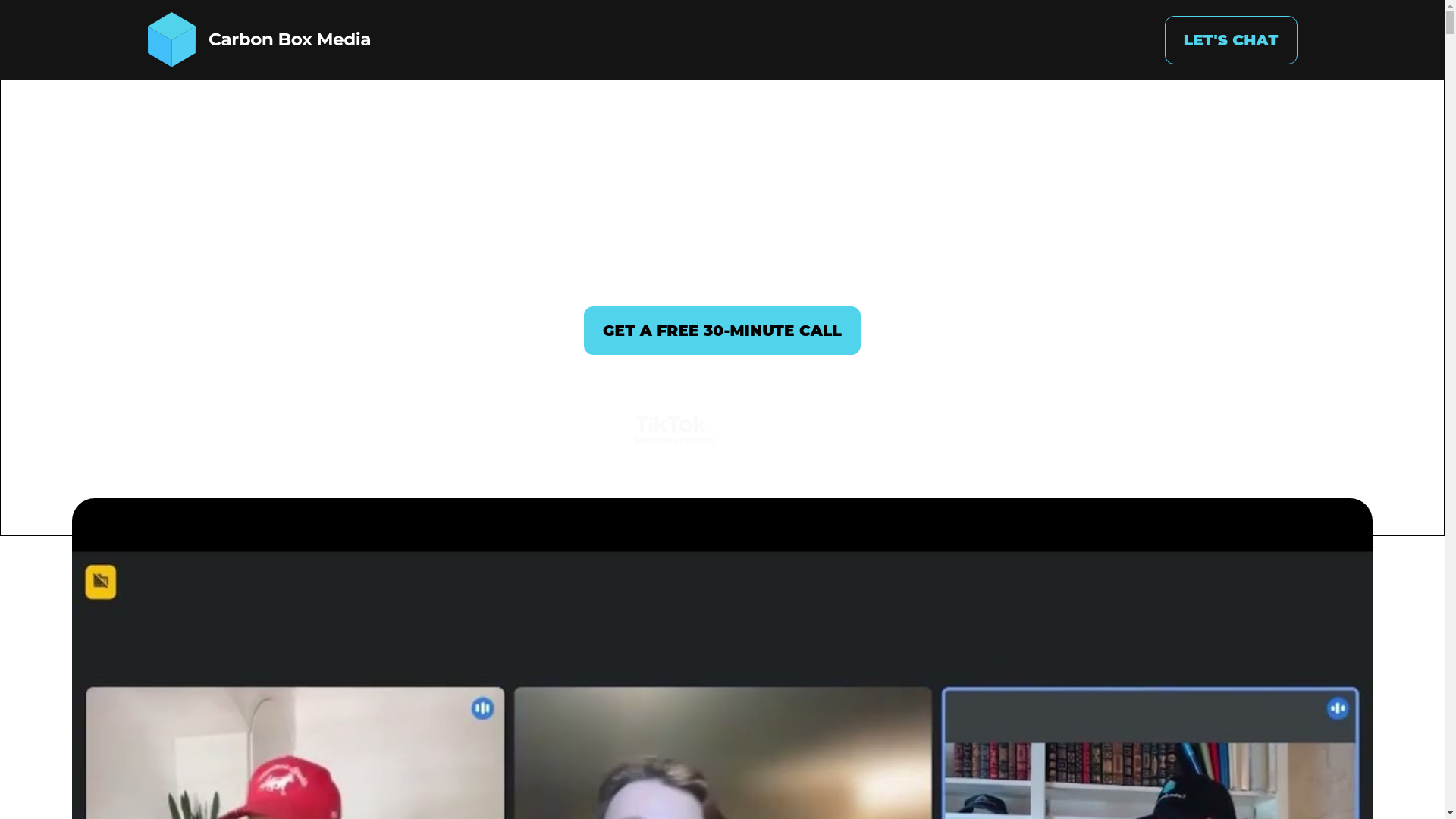 website screenshot of https://introductioncarbonboxmedia.com/