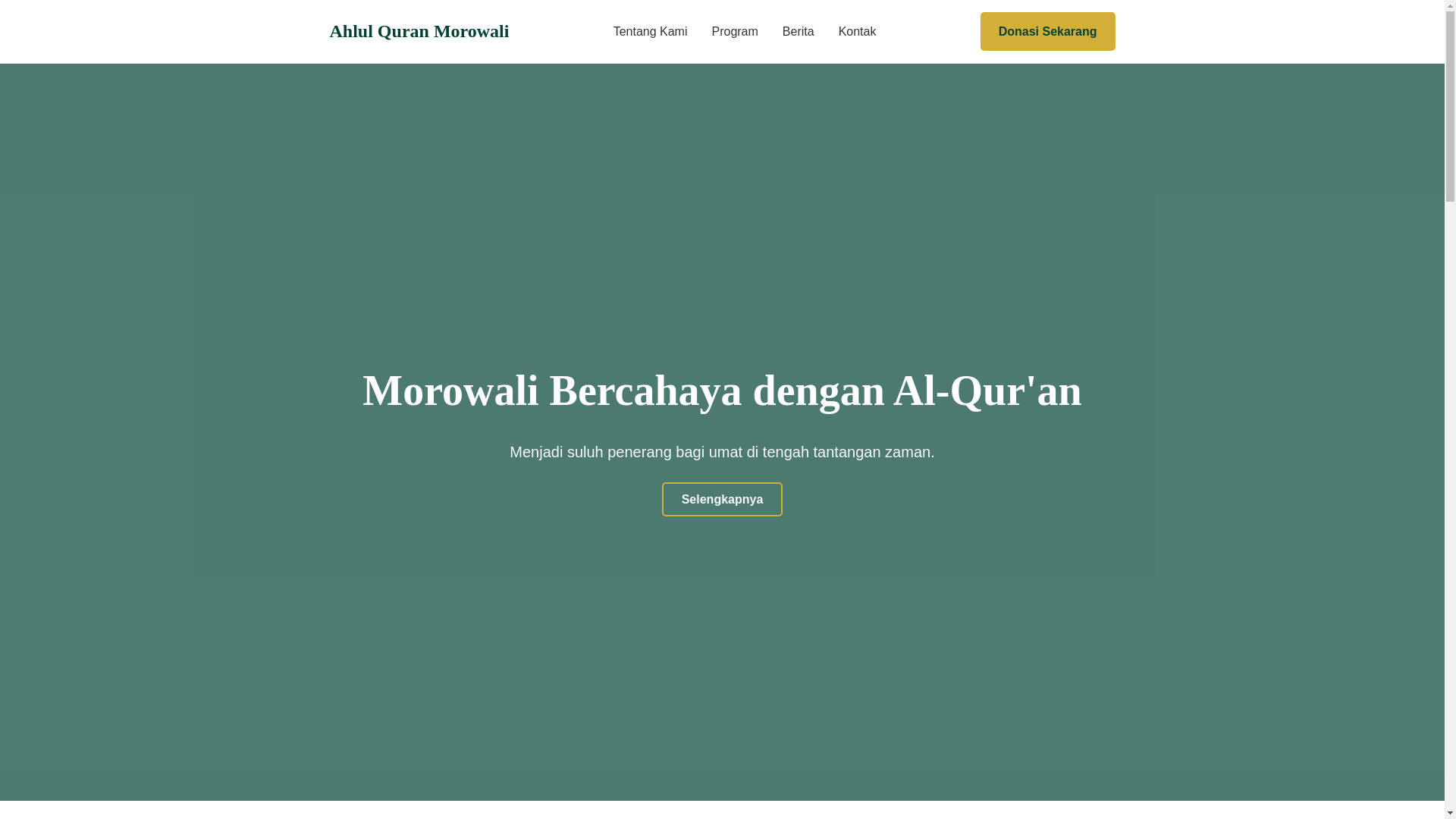 website screenshot of https://binabimasakti.web.id/