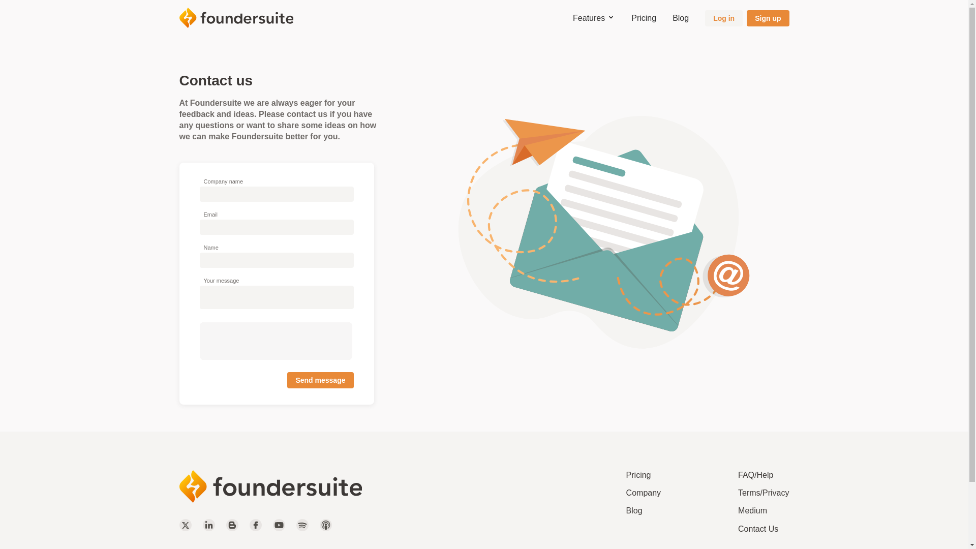 website screenshot of https://foundersuite.pages.dev/