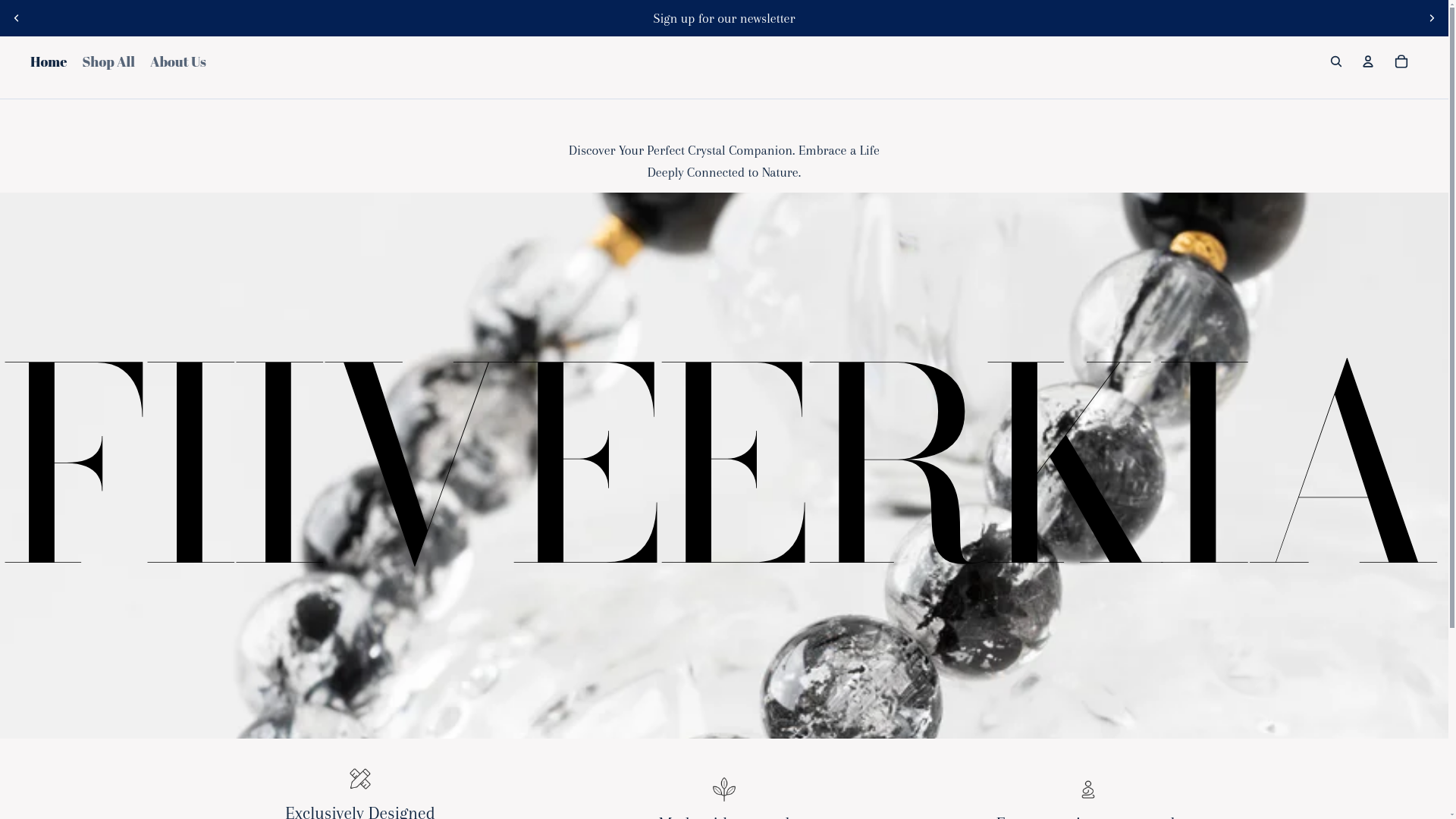 website screenshot of https://fiiveerkia.com/