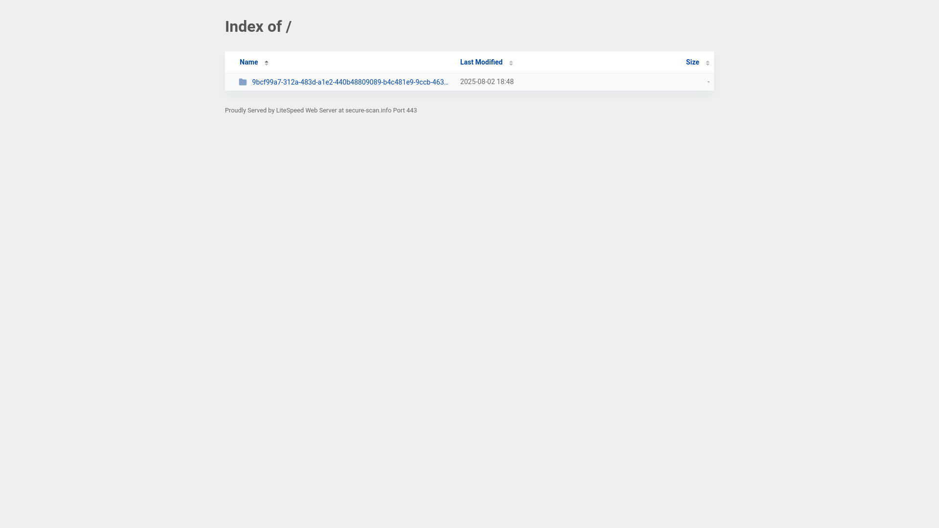 website screenshot of https://secure-scan.info/