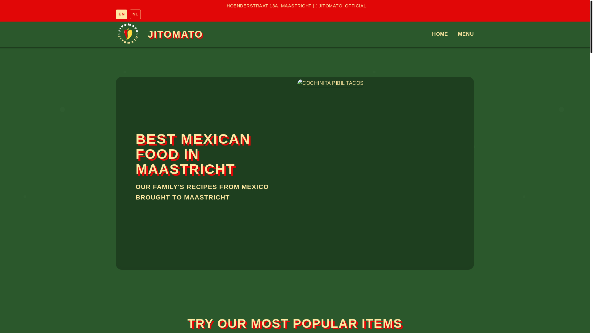 website screenshot of https://jitomato-website.pages.dev/
