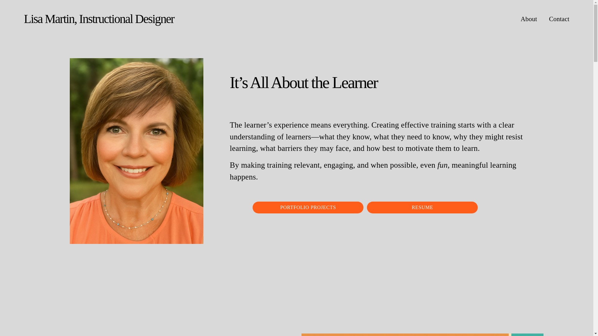 website screenshot of https://lisamartinlxd.com/