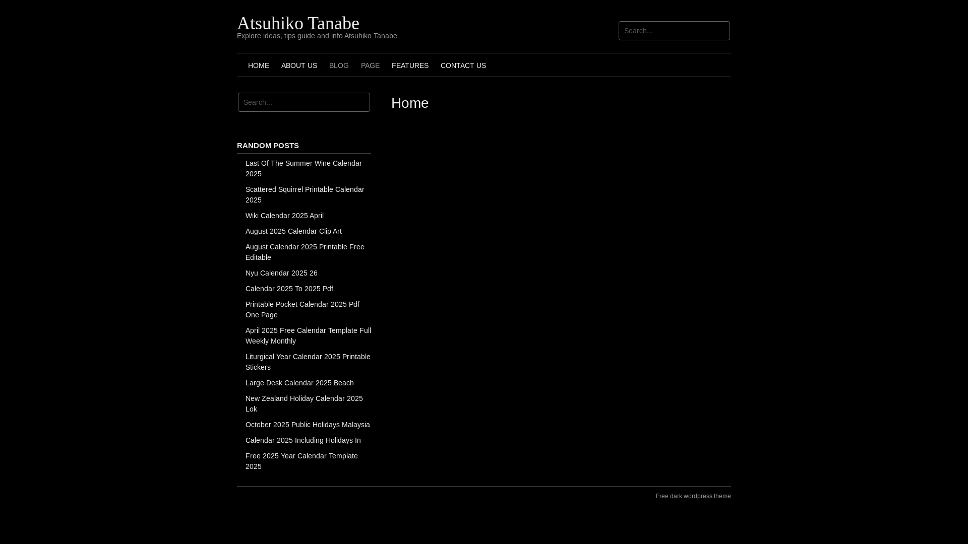 website screenshot of https://atsuhikotanabe.pages.dev/