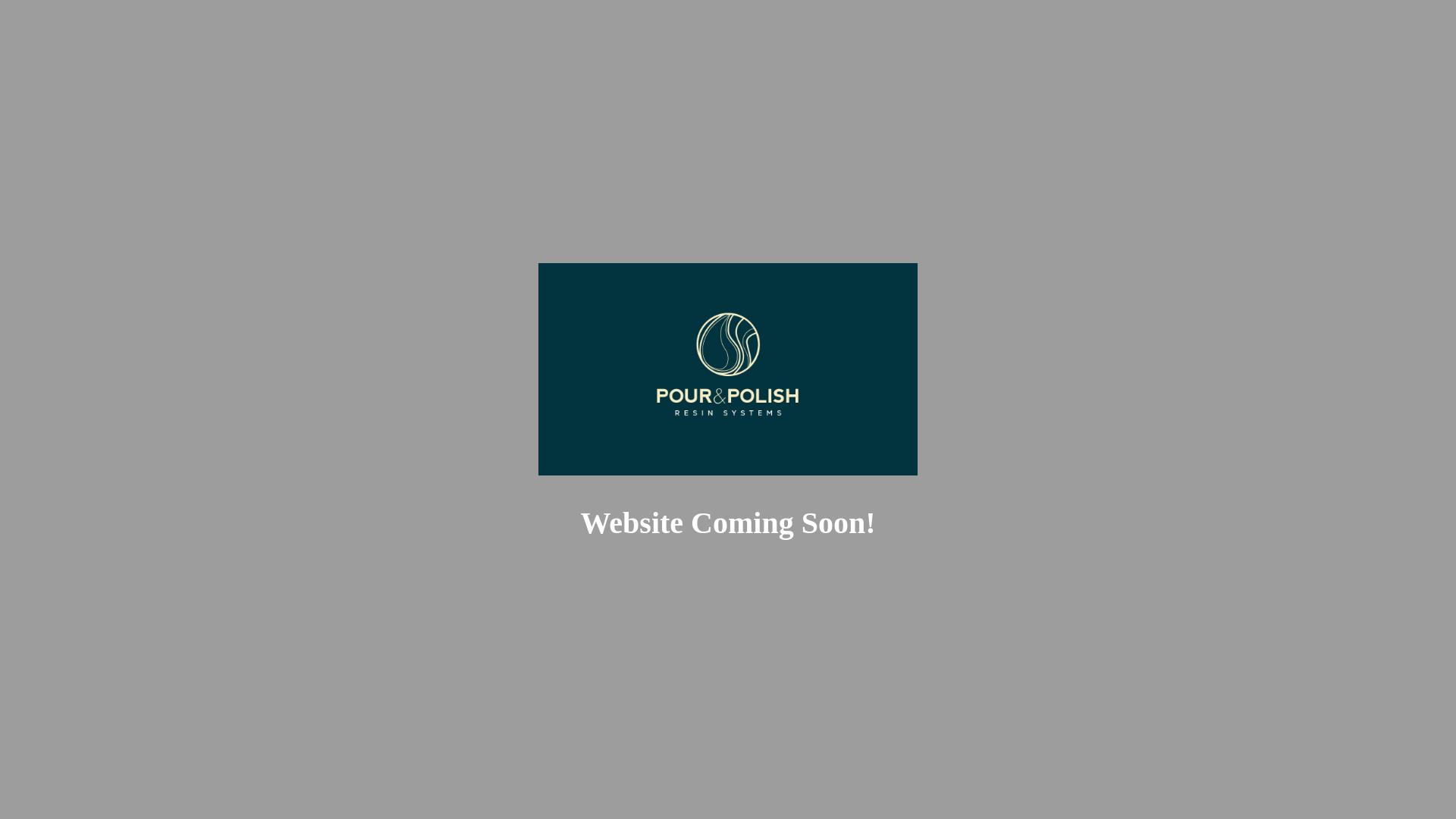 website screenshot of https://pourandpolishresin.co.uk/