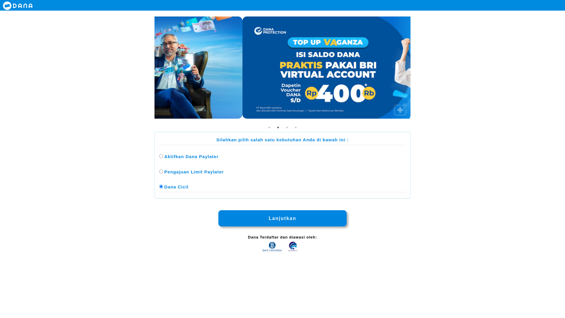 website screenshot of https://rejeki-counter.com/