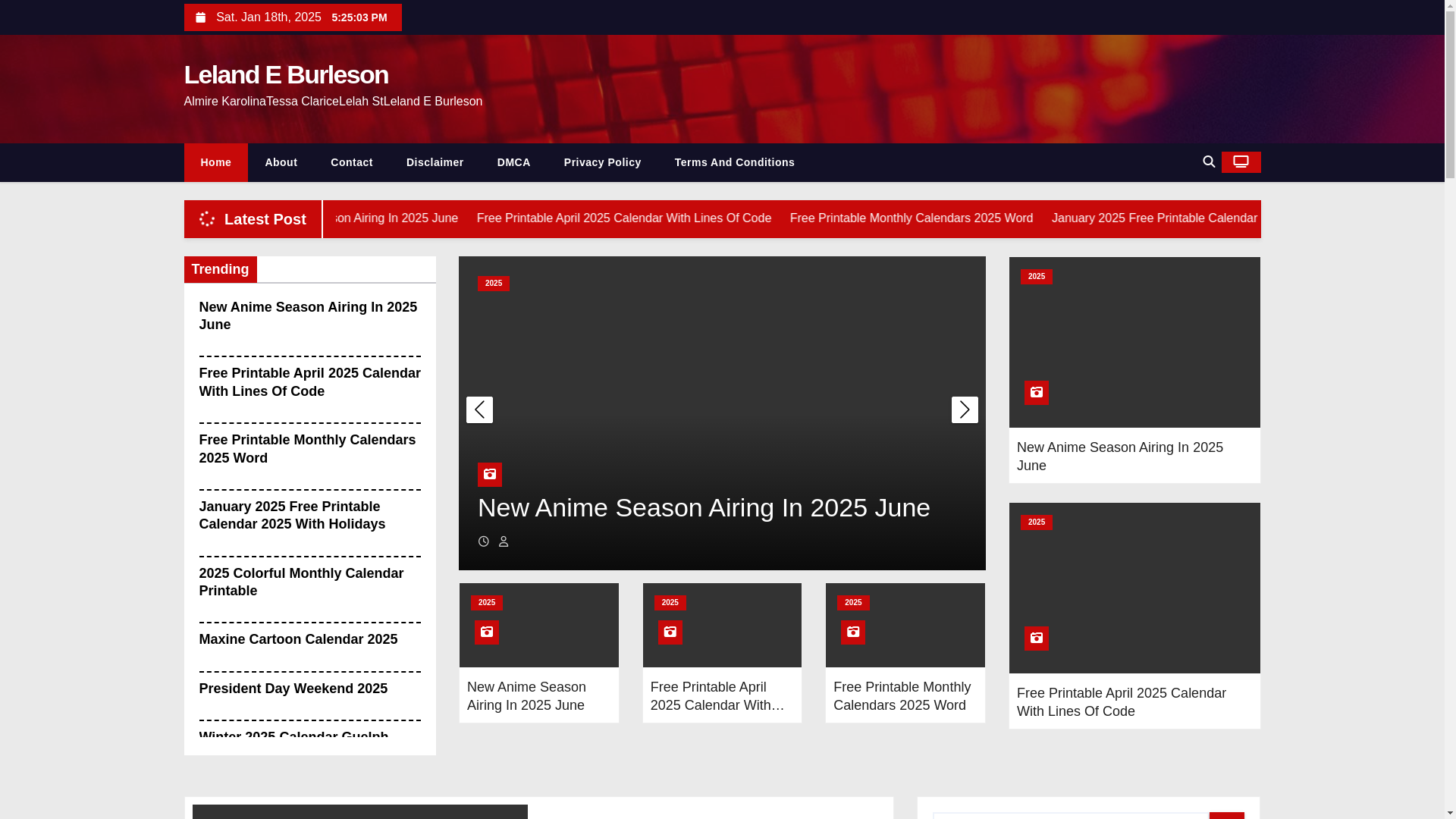 website screenshot of https://lelandeburlesonc.pages.dev/