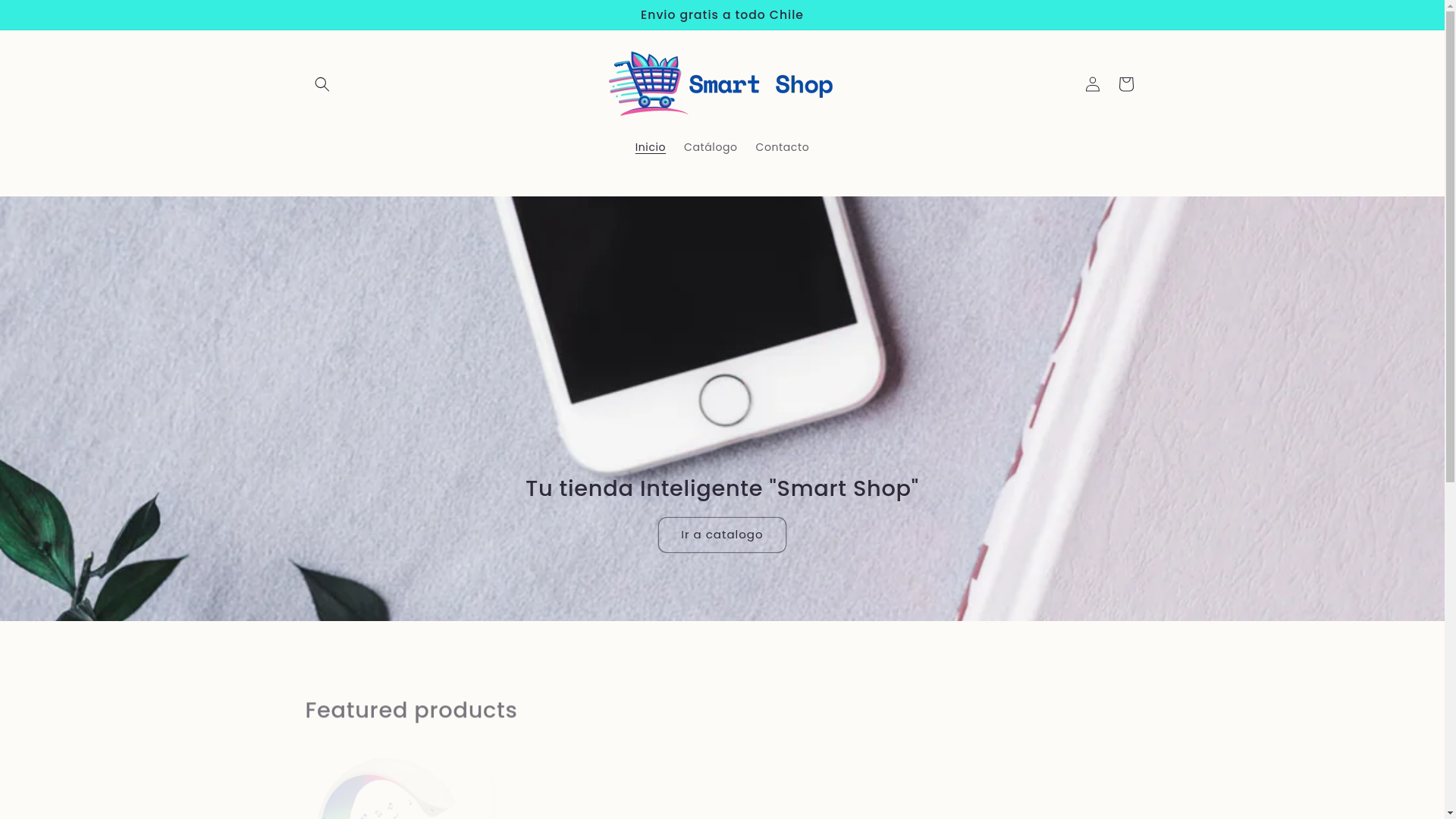 website screenshot of https://smart-shopchile.com/
