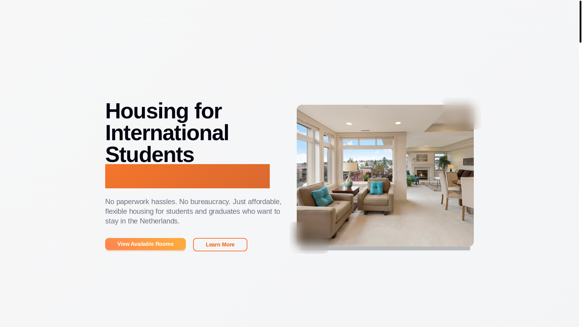 website screenshot of https://afterstudenthousing.com/