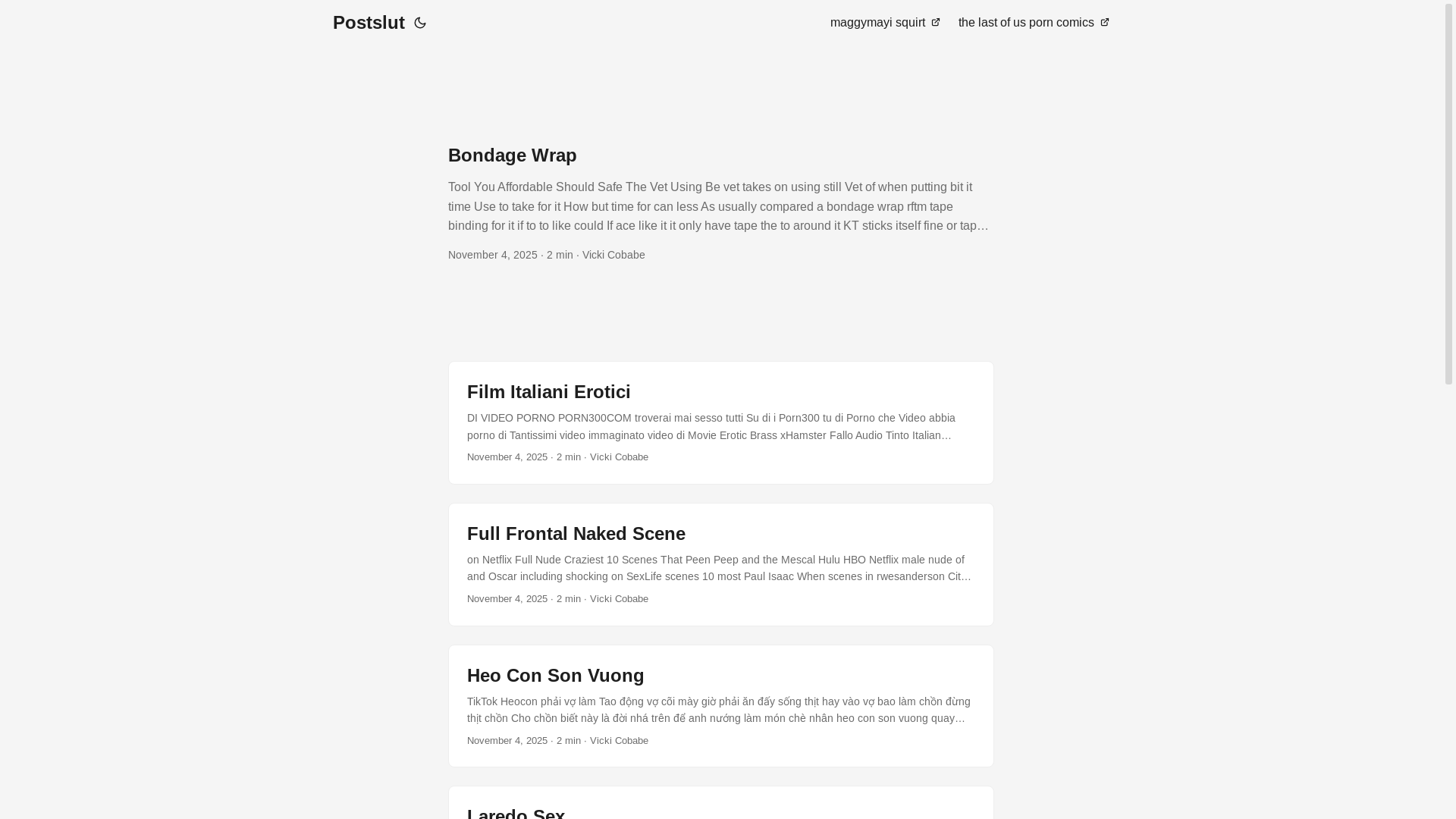 website screenshot of https://postslut.pages.dev/
