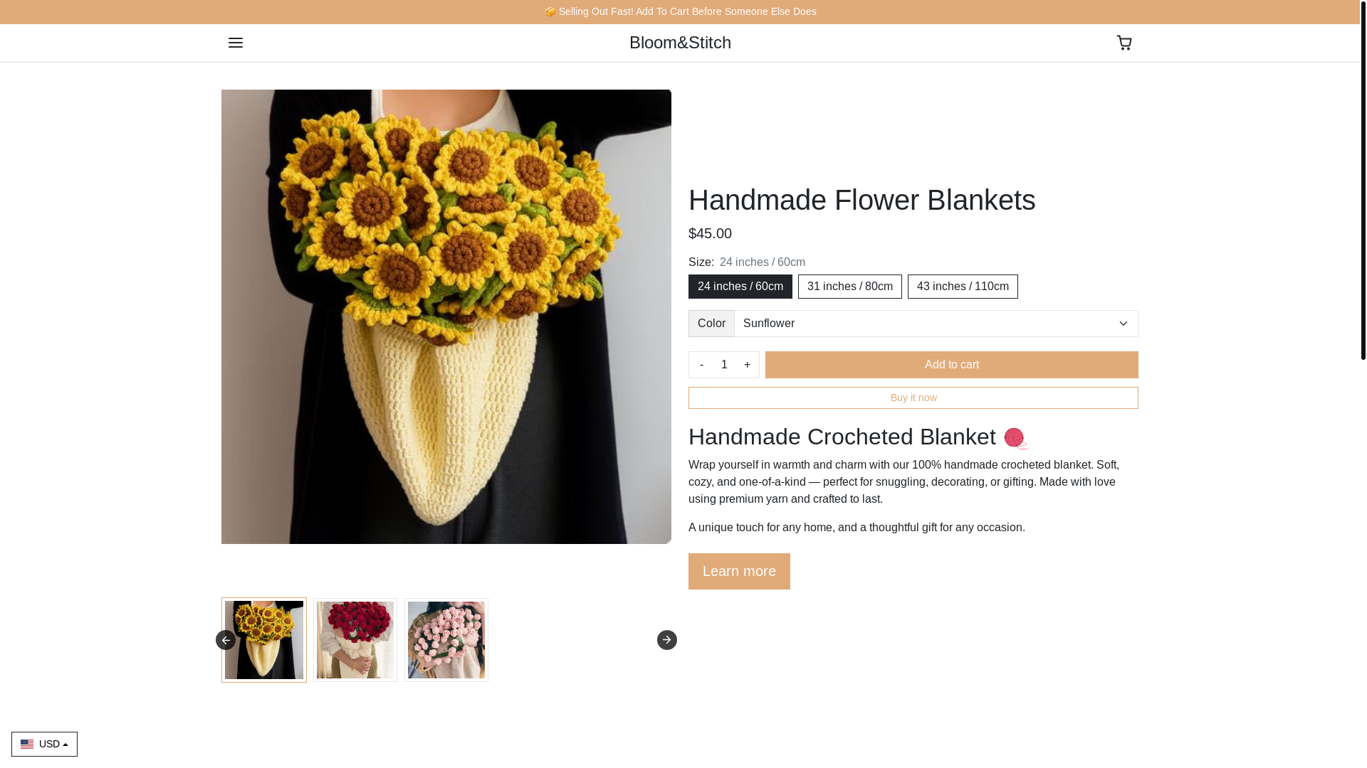 website screenshot of https://getbloomstitch.com/