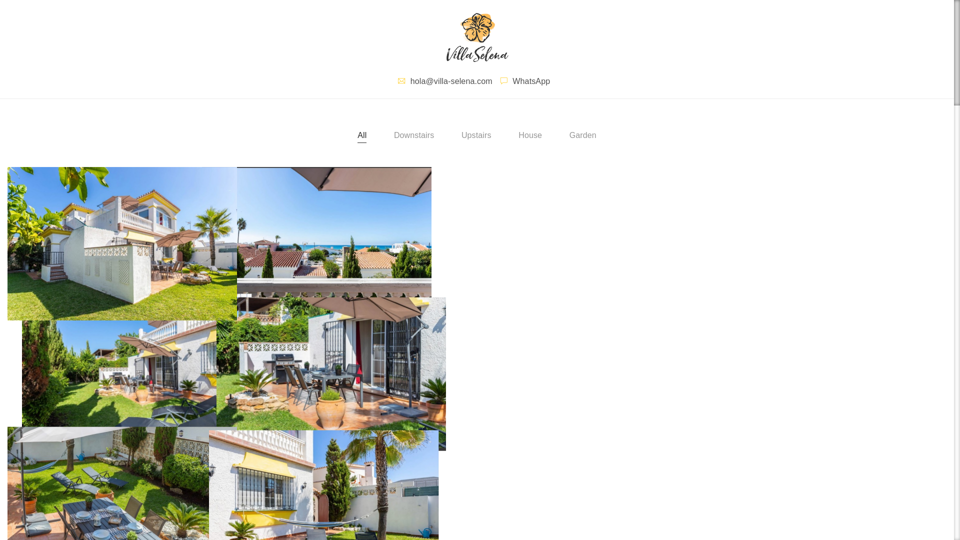 website screenshot of https://villa-selena.com/